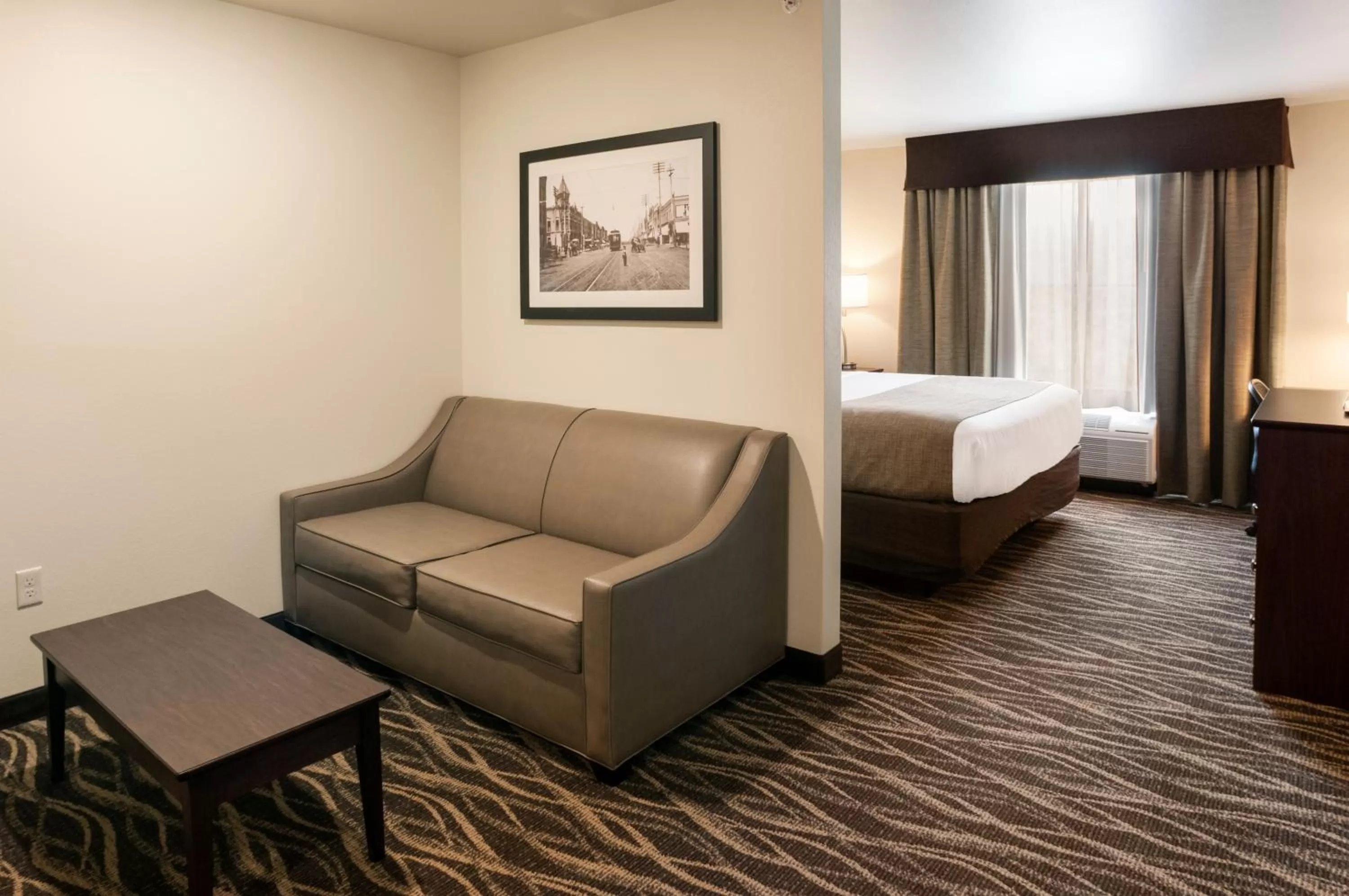 King Studio - single occupancy in Cobblestone Hotel & Suites Appleton International Airport