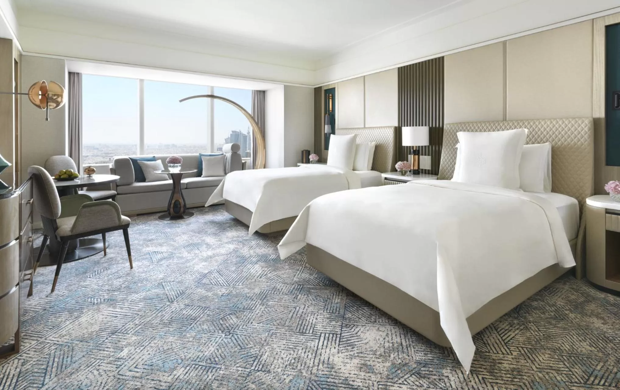 Deluxe Room Twin Beds in Four Seasons Hotel Riyadh