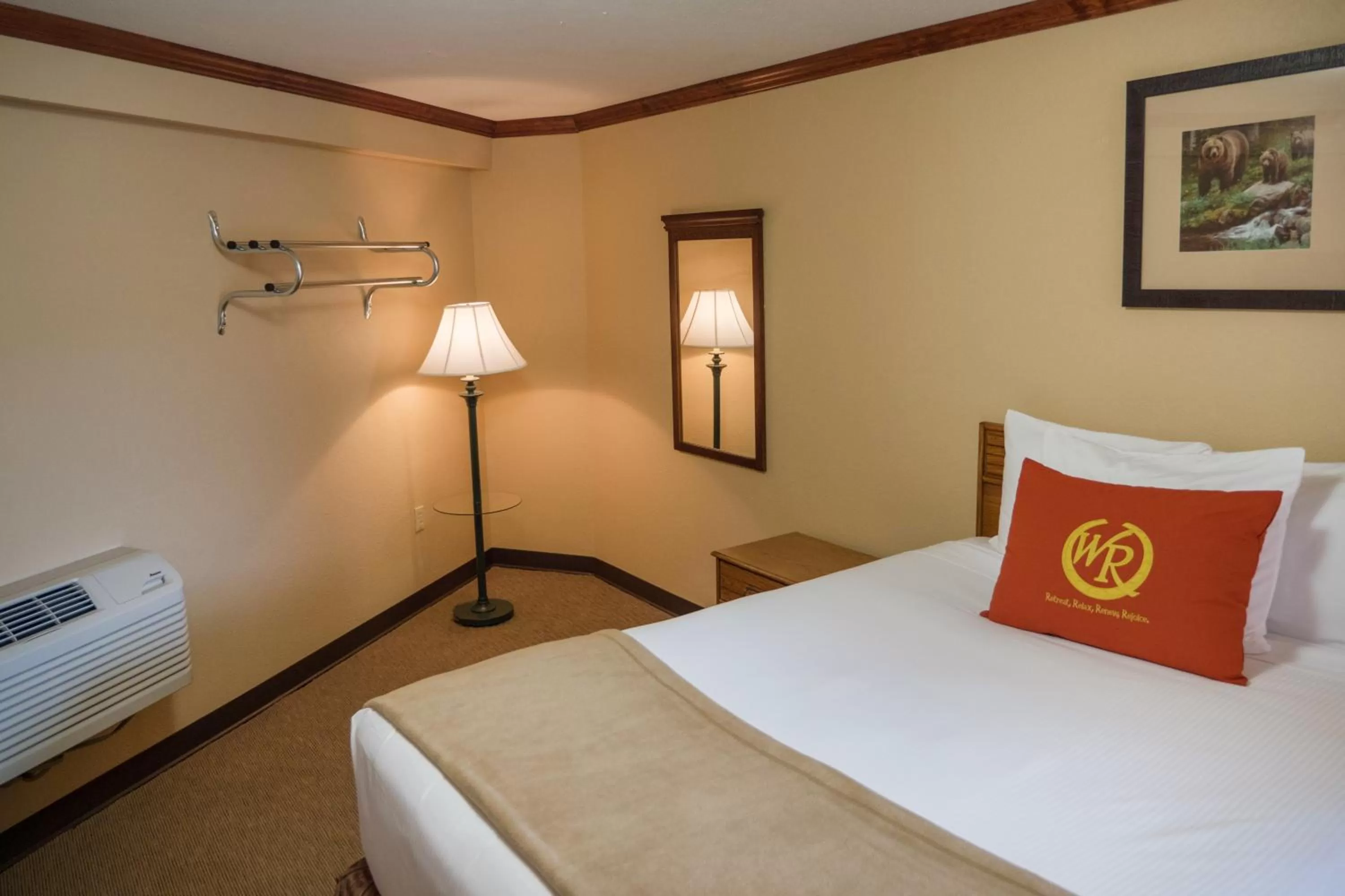 Bed in Wild Bear Inn