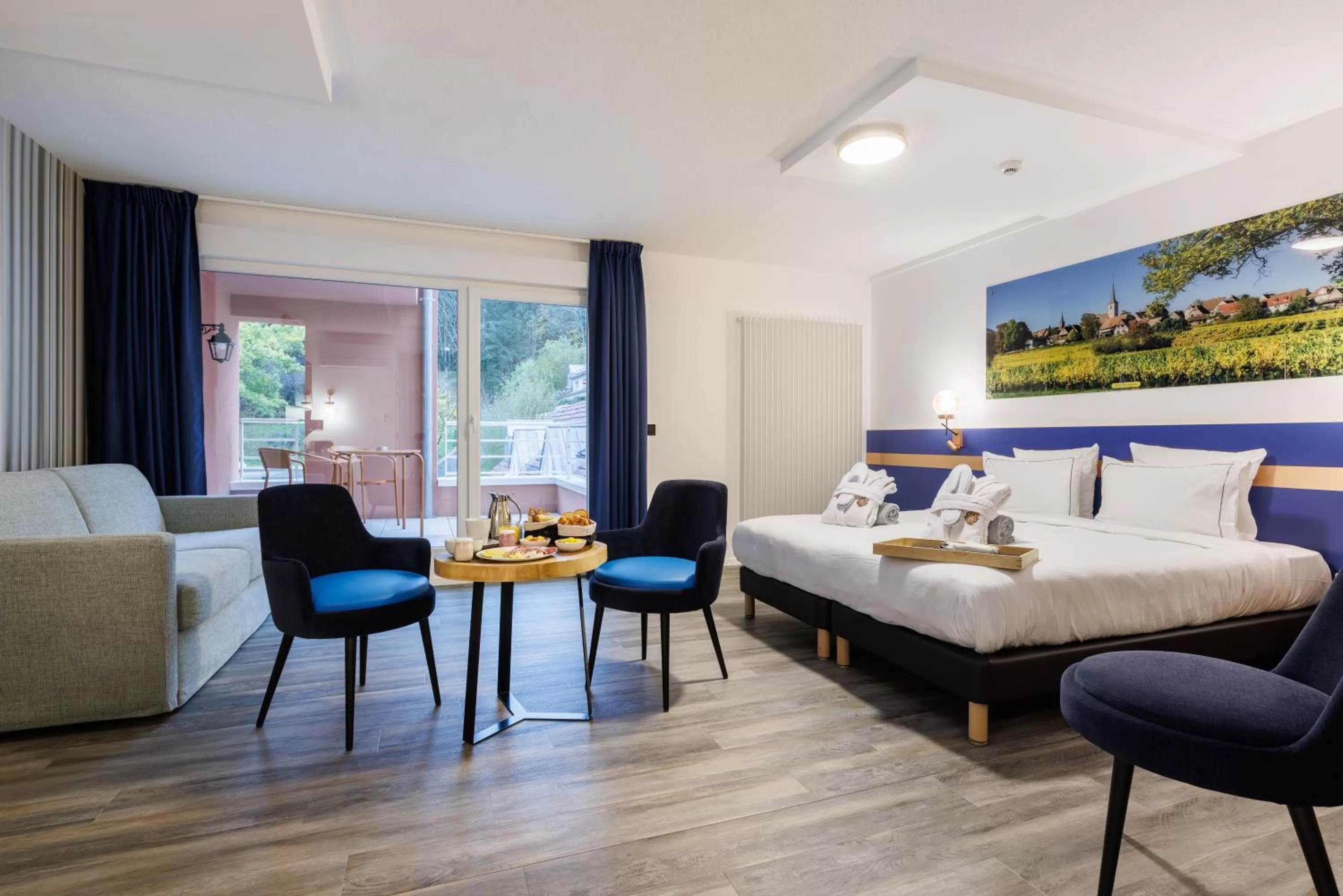 Junior Suite - access to the spa included in Hotel SPA Husseren Collections - Proche Colmar - Eguisheim