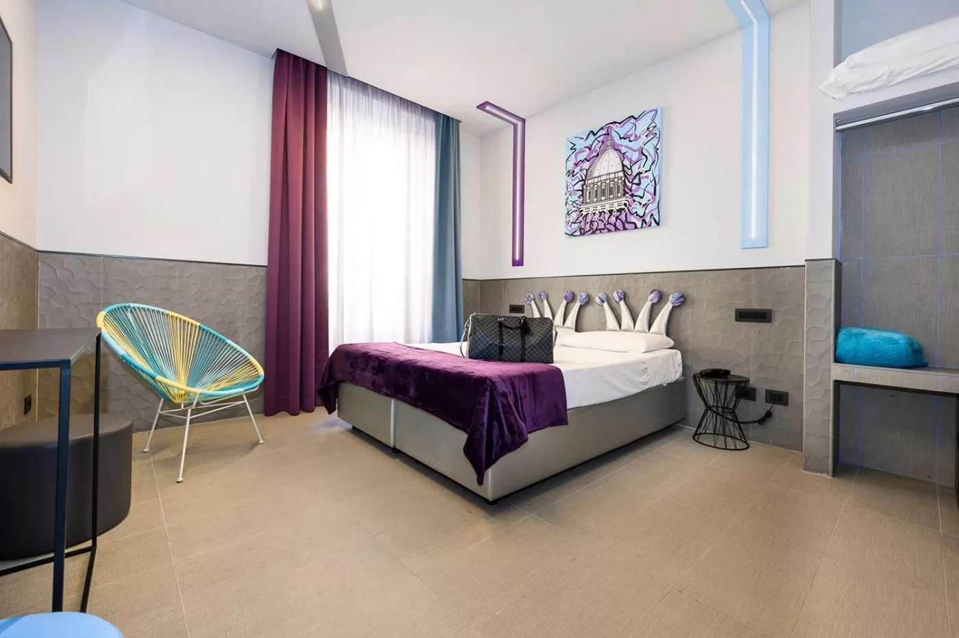 Two Connecting Double Rooms in Hotel Relais Dei Papi