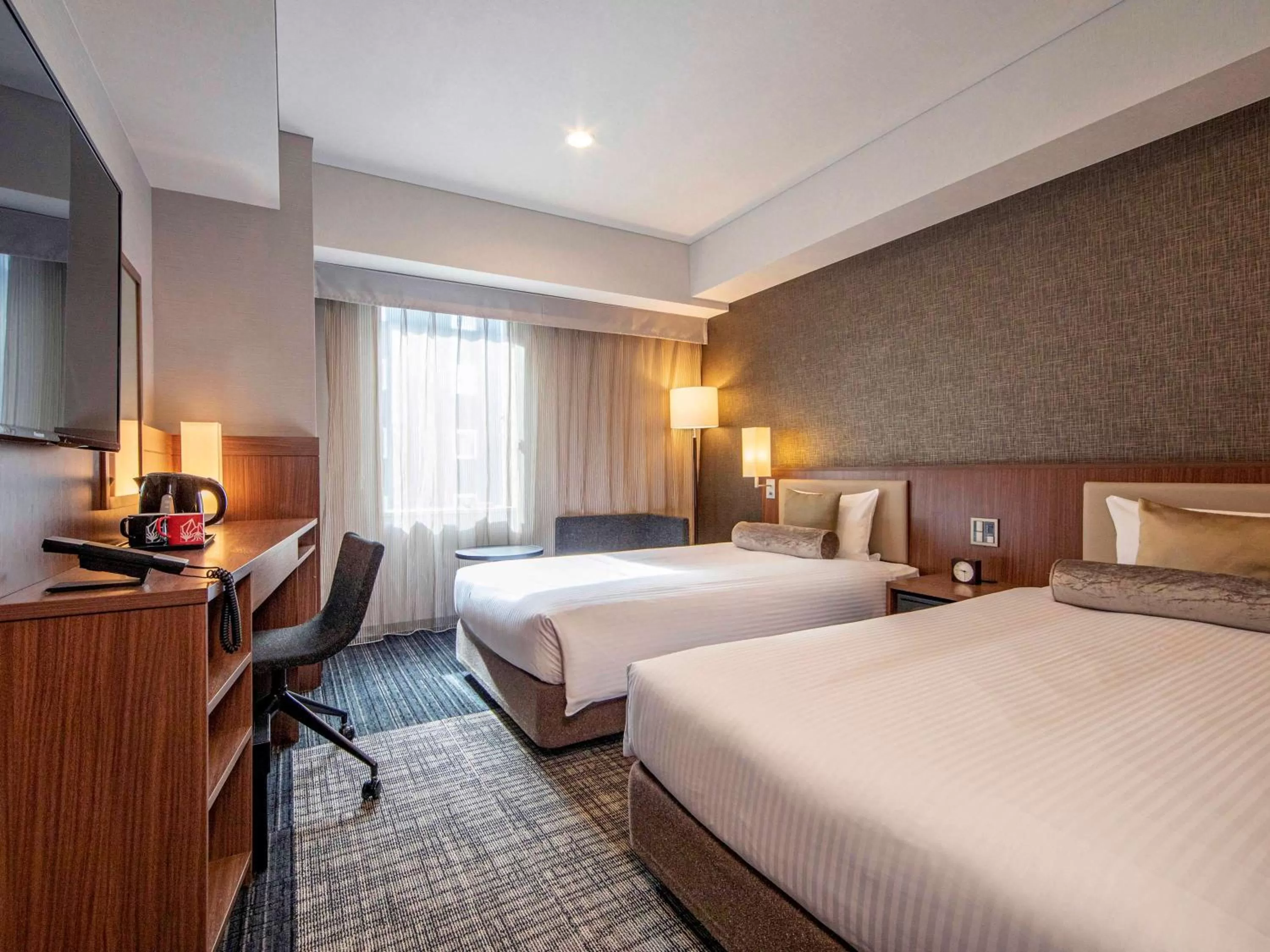 Standard Twin Room in ibis Styles Tokyo Ginza