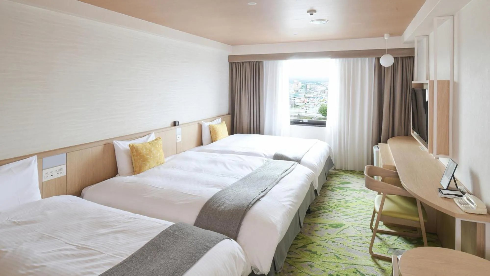 Twin Room with Extra Bed - Non-Smoking in Vessel Hotel Kumamoto Airport