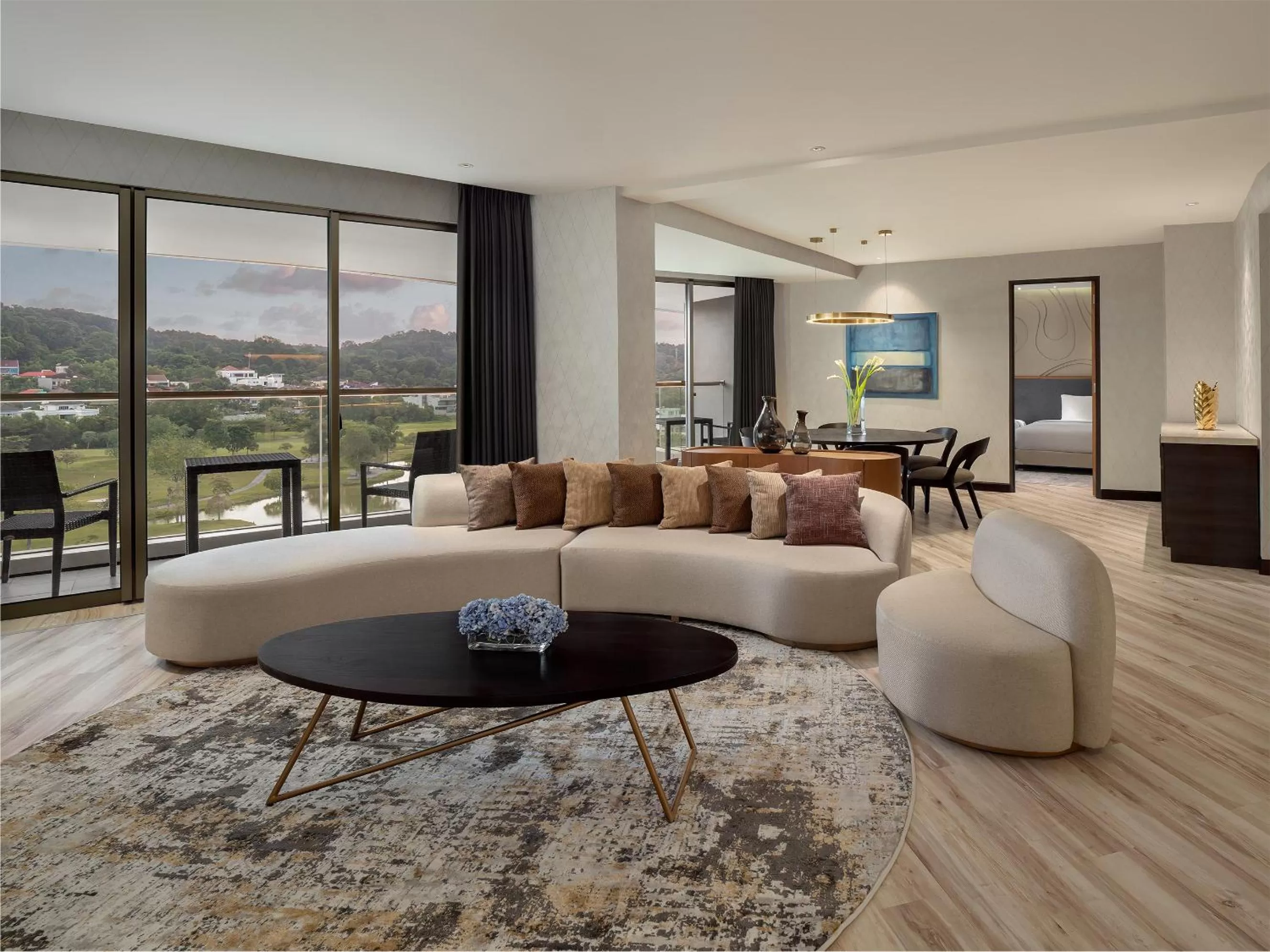 Two-Bedroom Presidential Suite in Radisson Golf & Convention Center Batam