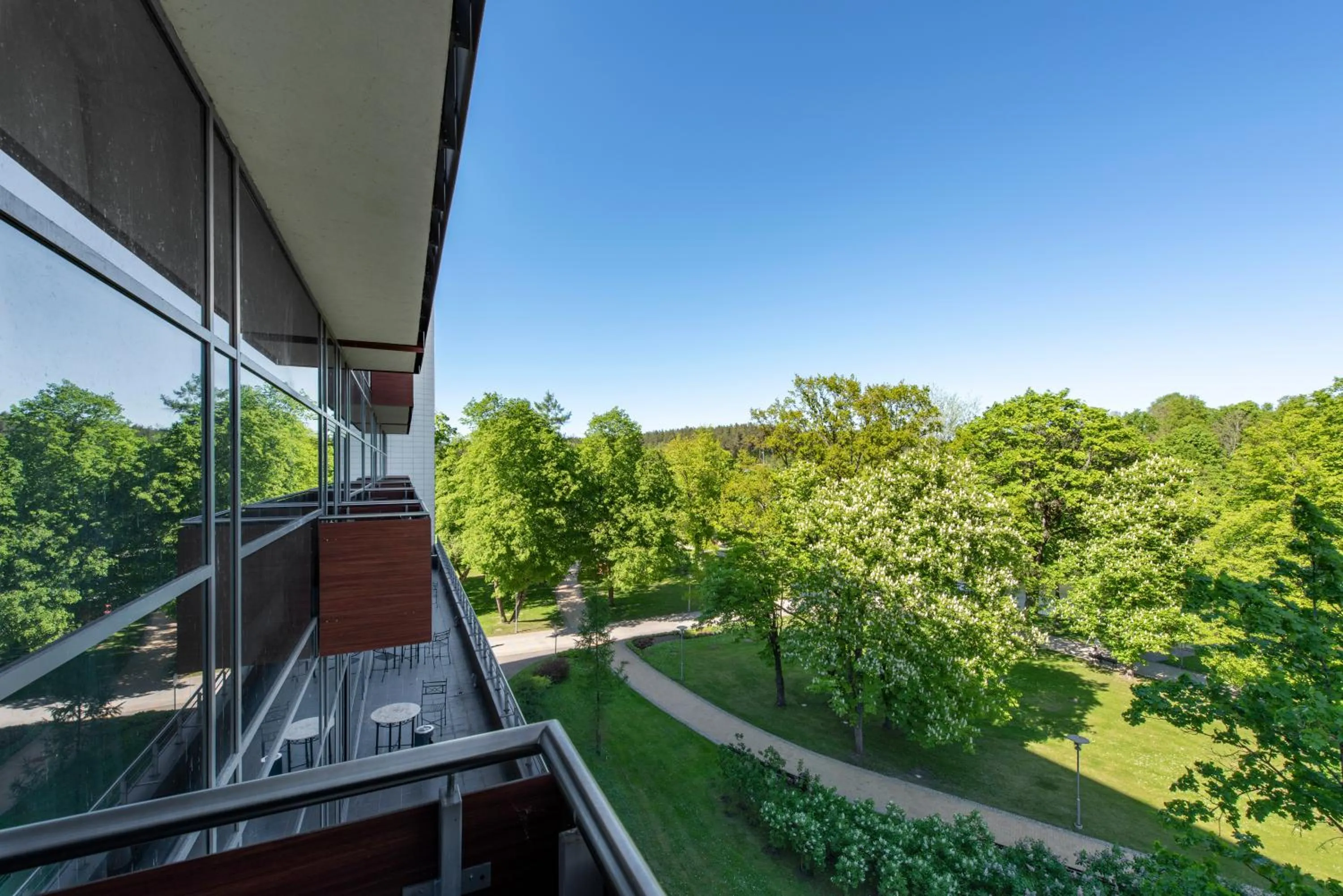 Superior Twin Room with Balcony and Spa Access in Europa Royale Druskininkai