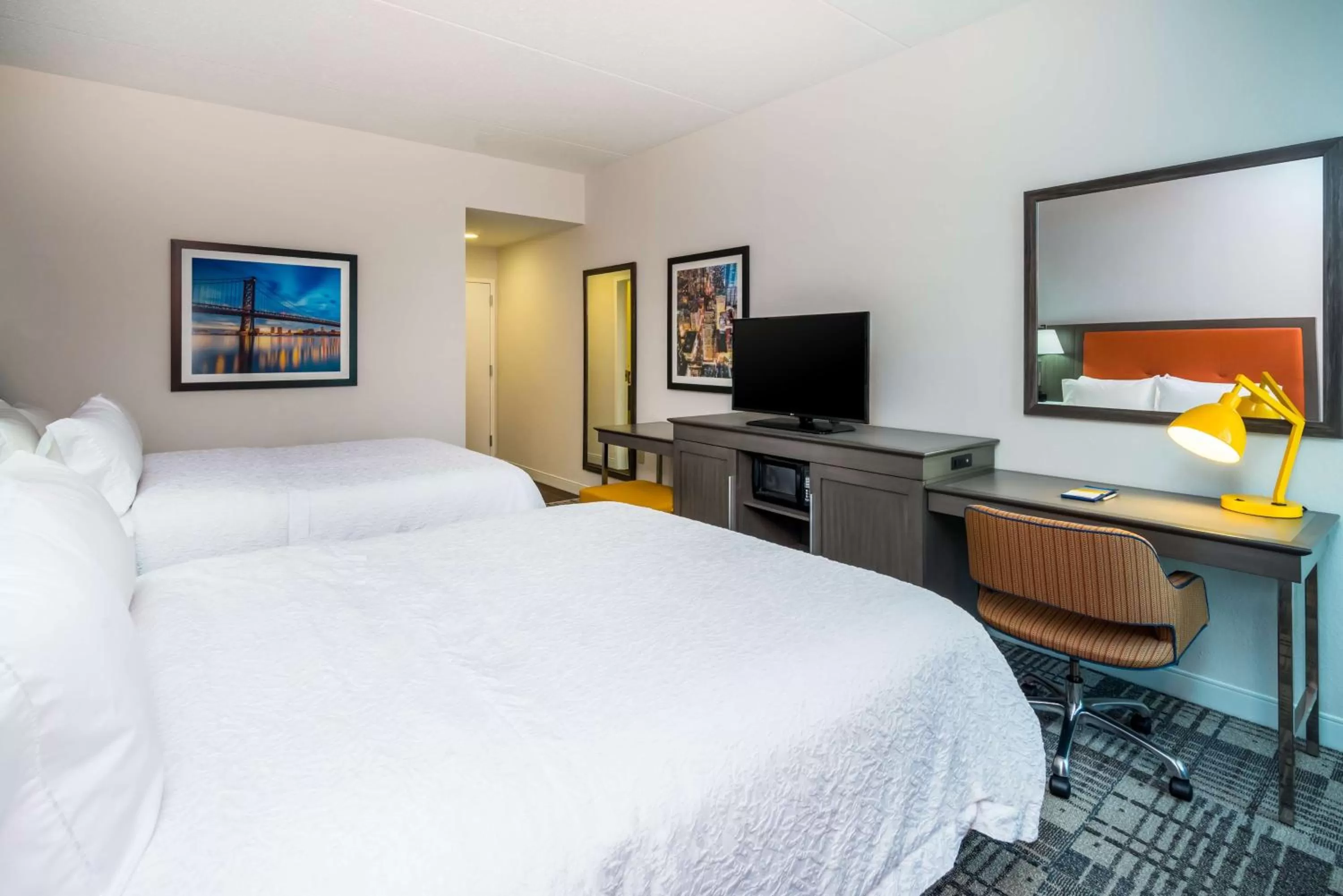 Queen with Two Queen Beds - Non-Smoking in Hampton Inn Plymouth Meeting