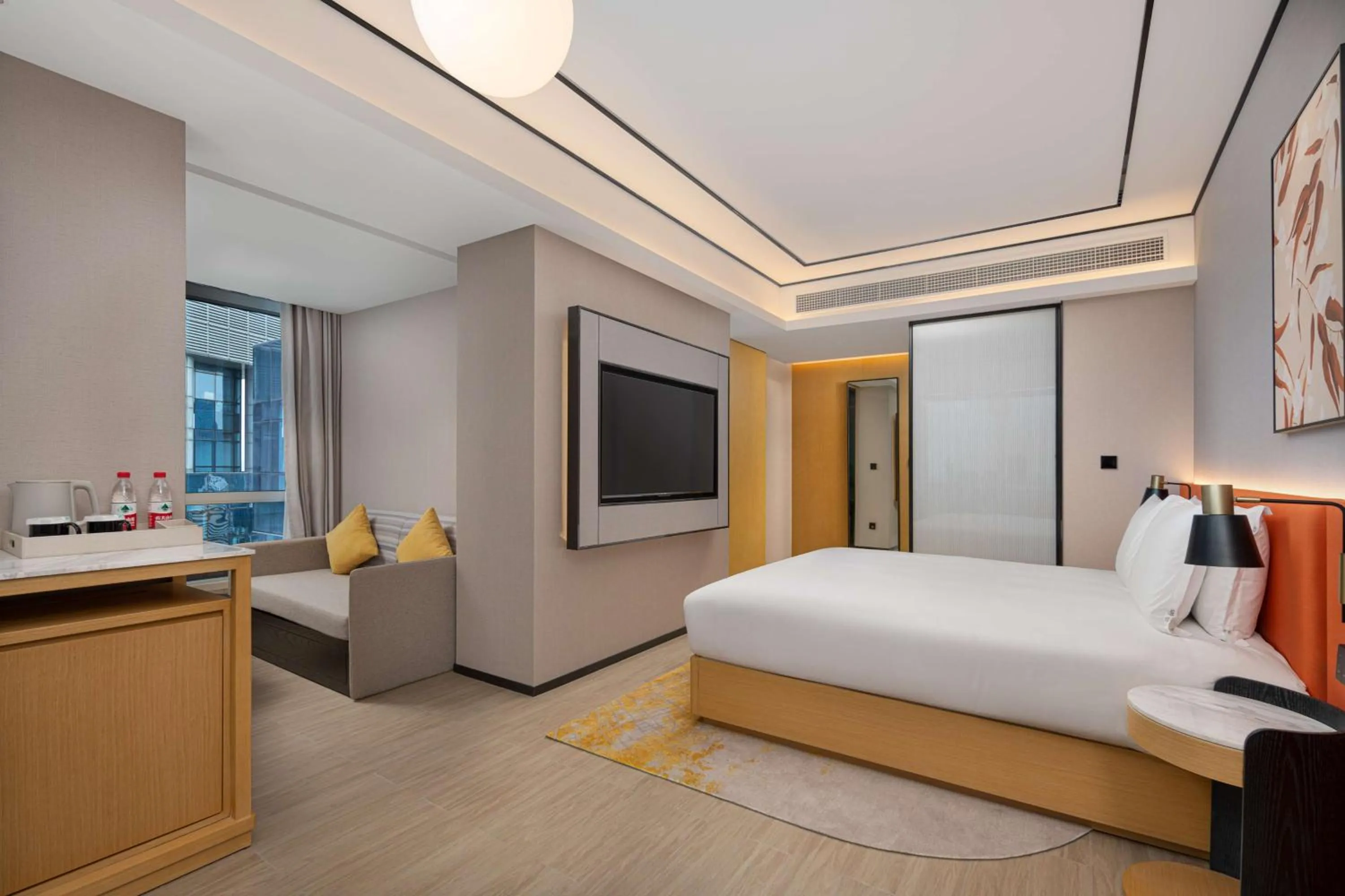 Premium King Room in Hilton Garden Inn Shanghai Lujiazui