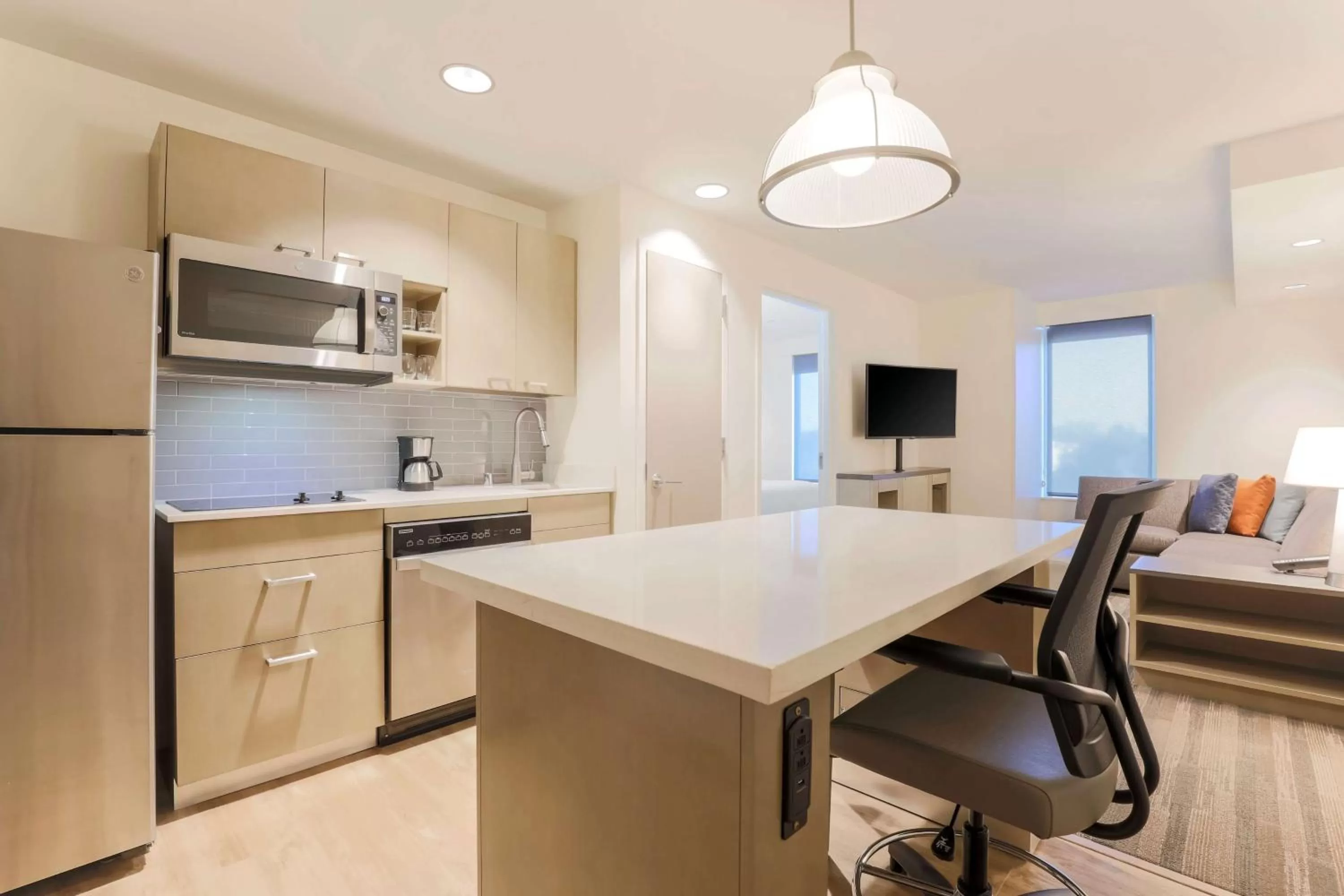 One Bedroom Kitchen Suite with Two Queen Beds and Sofa Bed in Hyatt House Davis