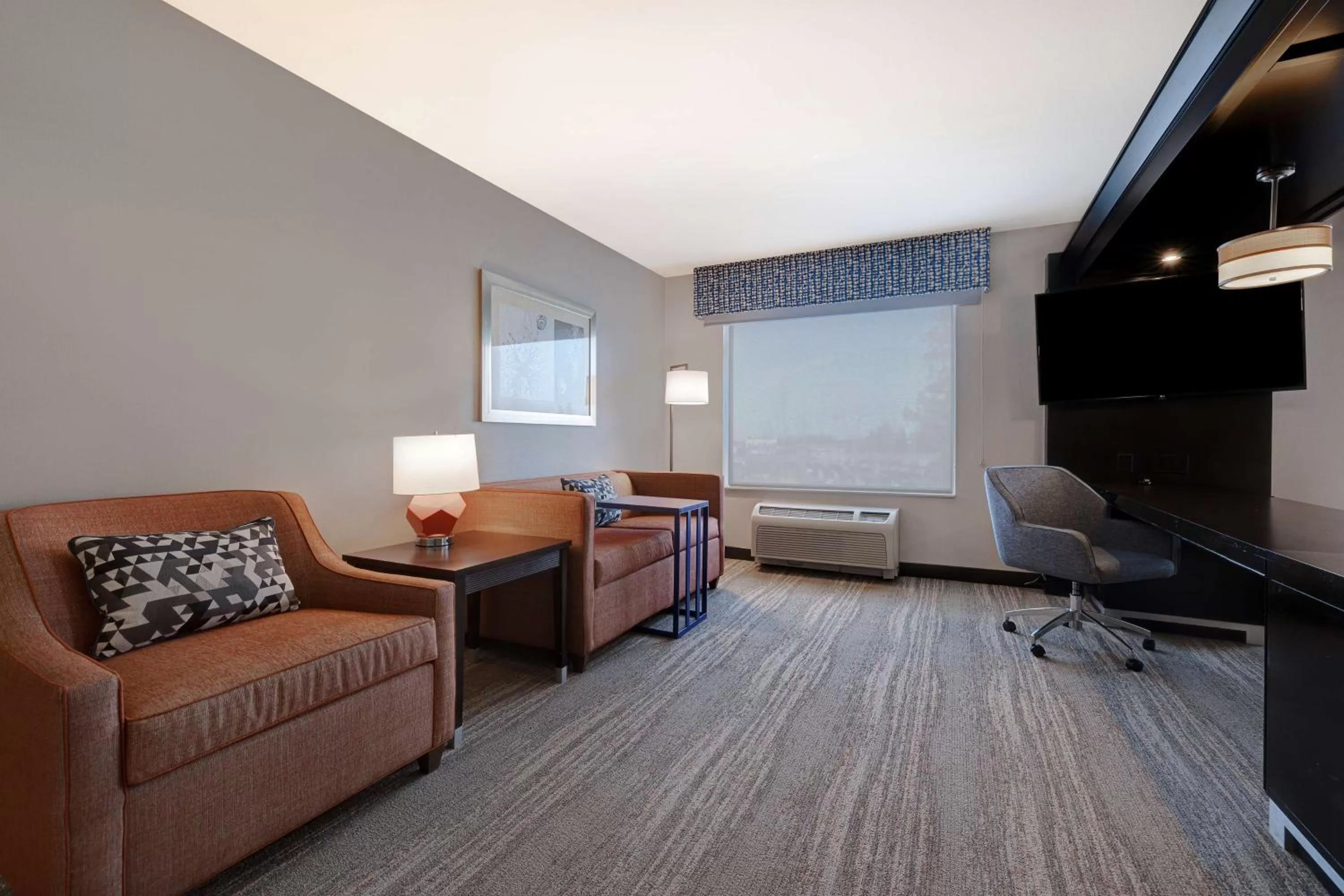 Queen Studio Suite with Two Queen Beds - Non-Smoking in Hampton Inn & Suites Seattle/Federal Way