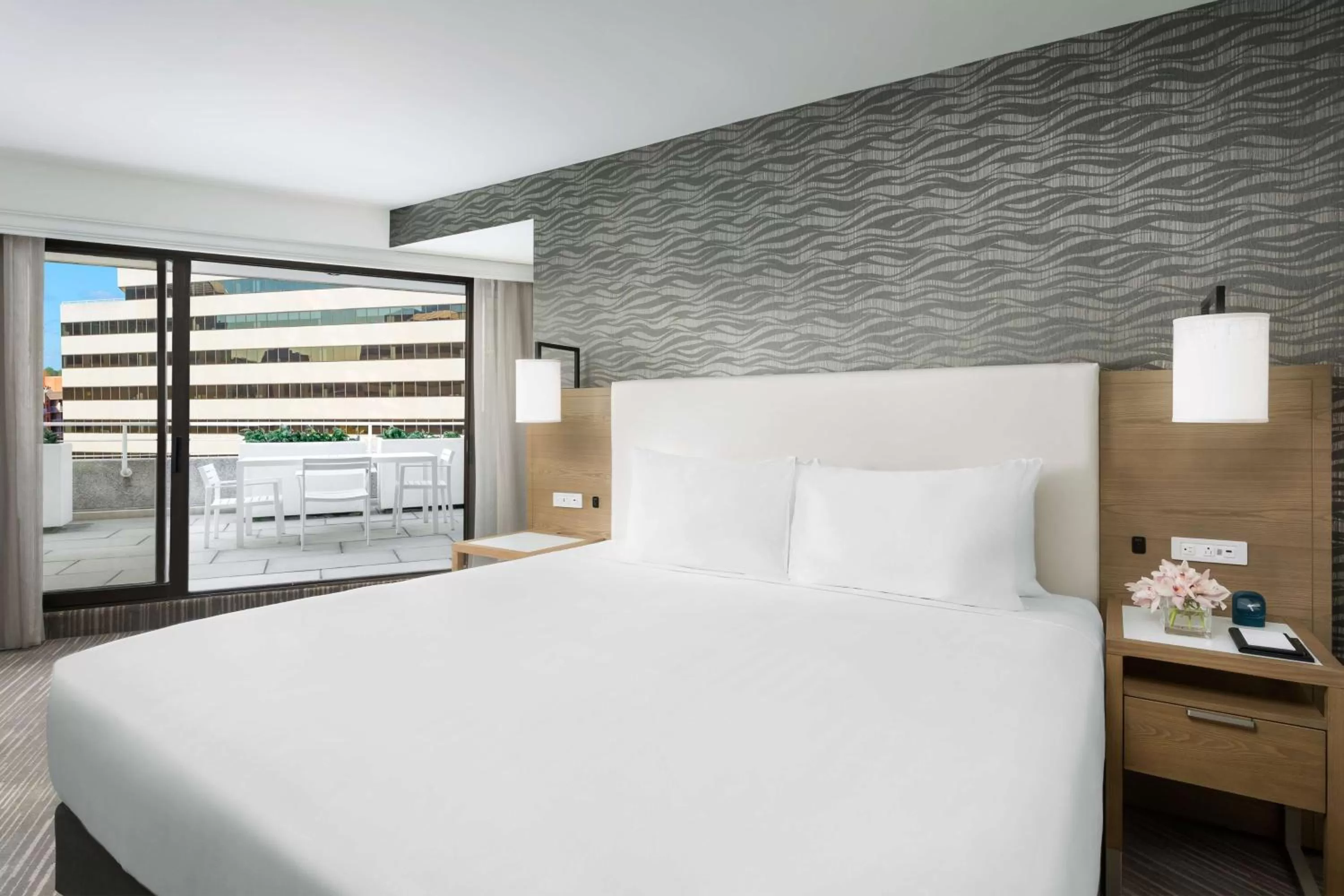 King Room with Balcony in Hyatt Regency Bethesda near Washington D.C.