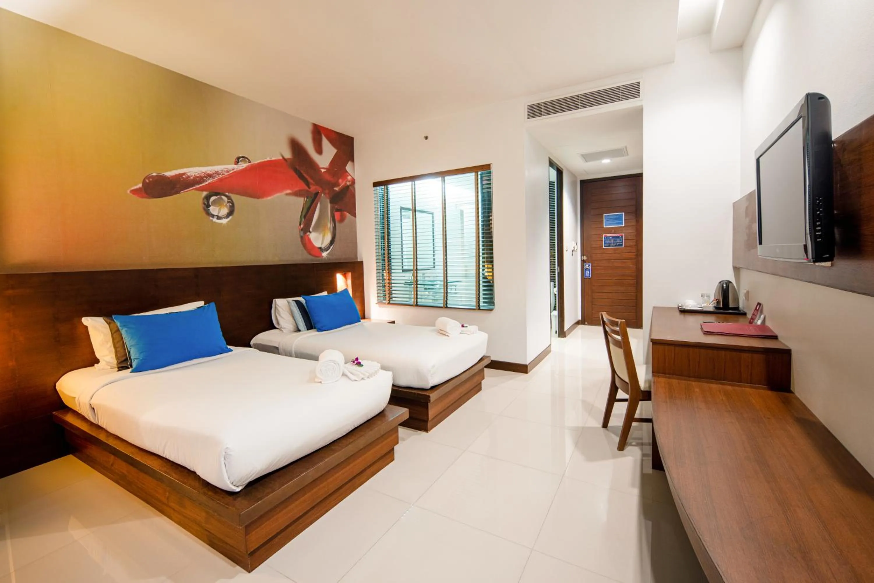 Deluxe Stairway Room in A2 Pool Resort - SHA Plus