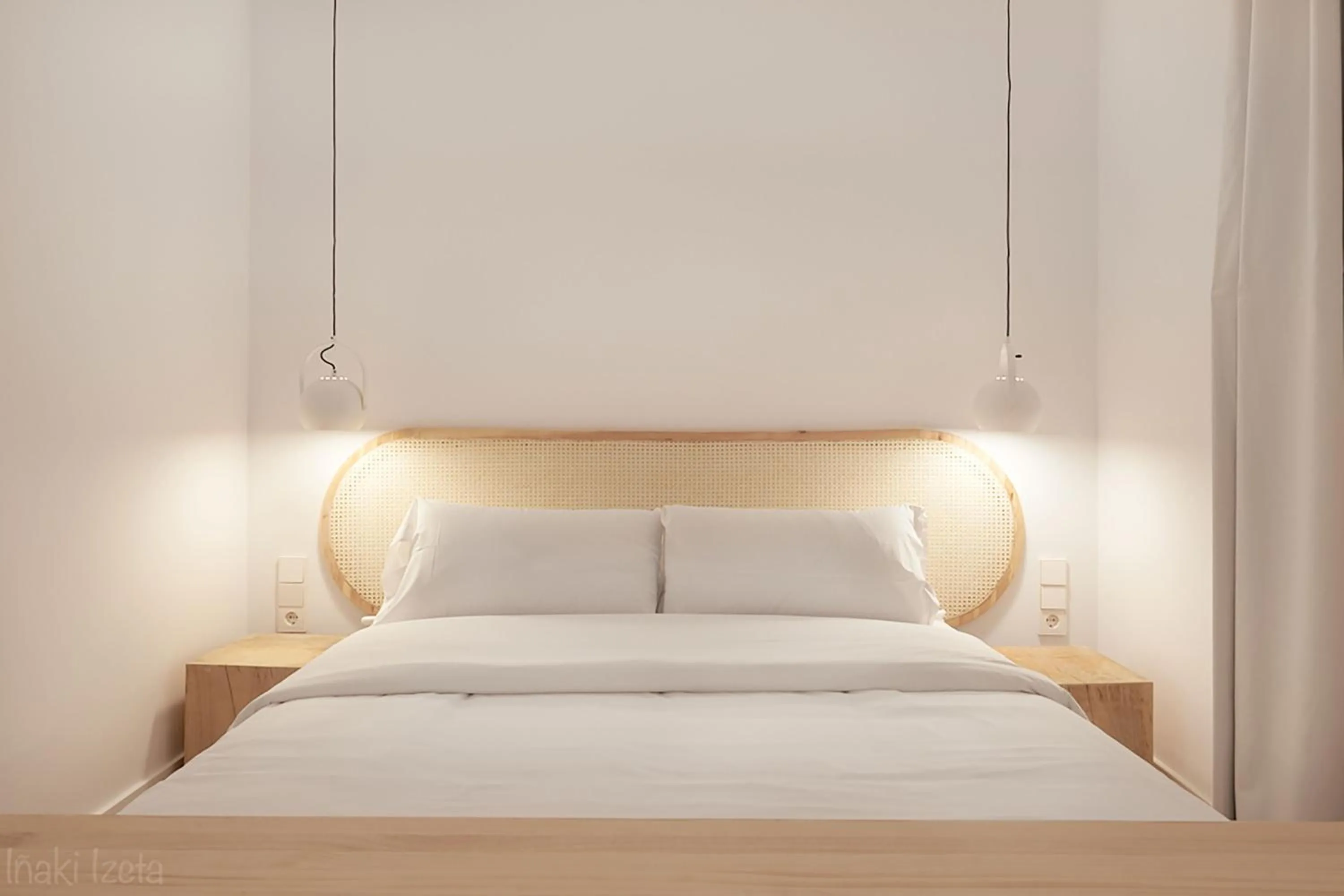 Interior Double Room in The MO House