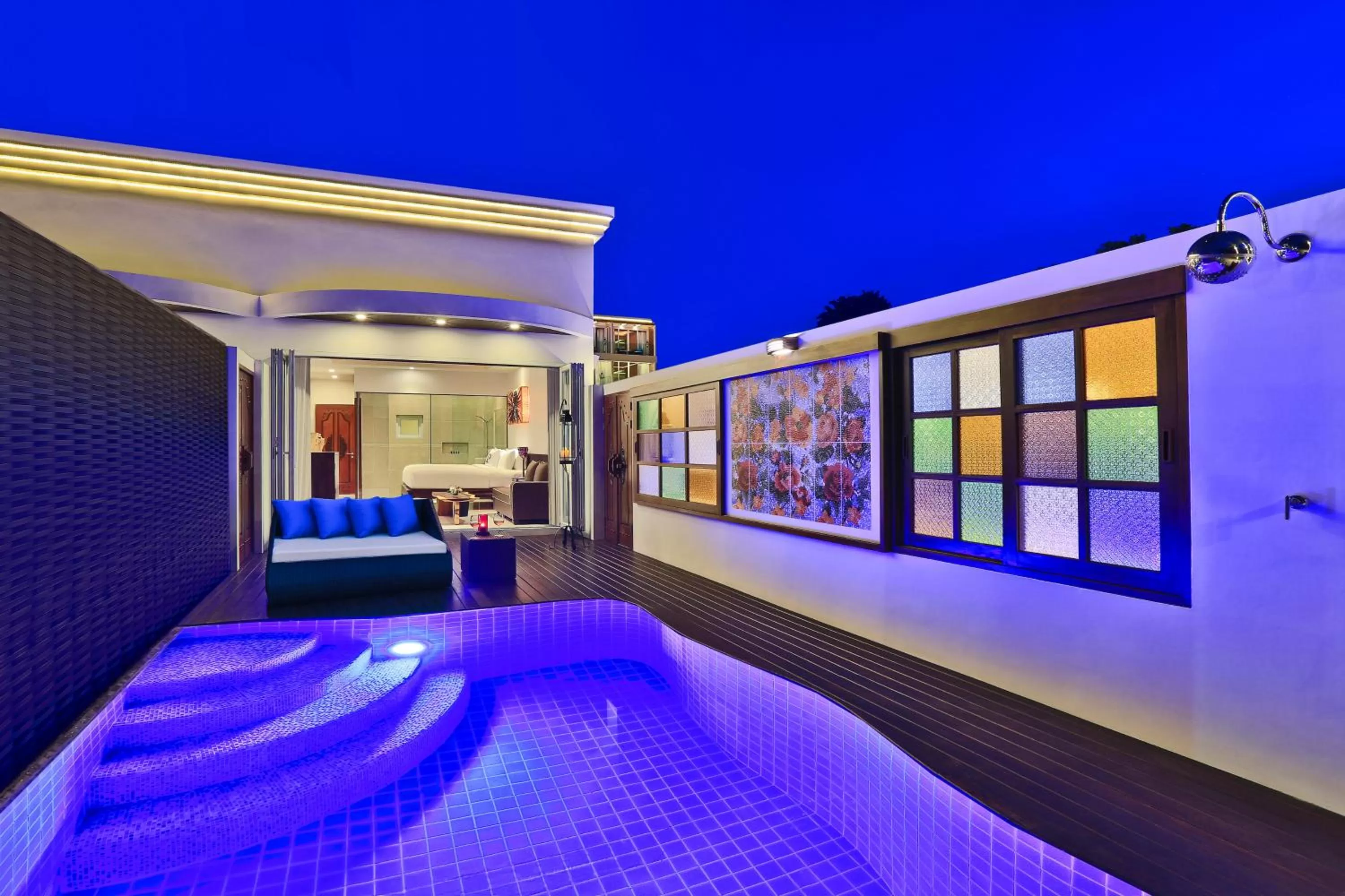 Beach Front Pool Villa in The Privilege Hotel Ezra Beach Club