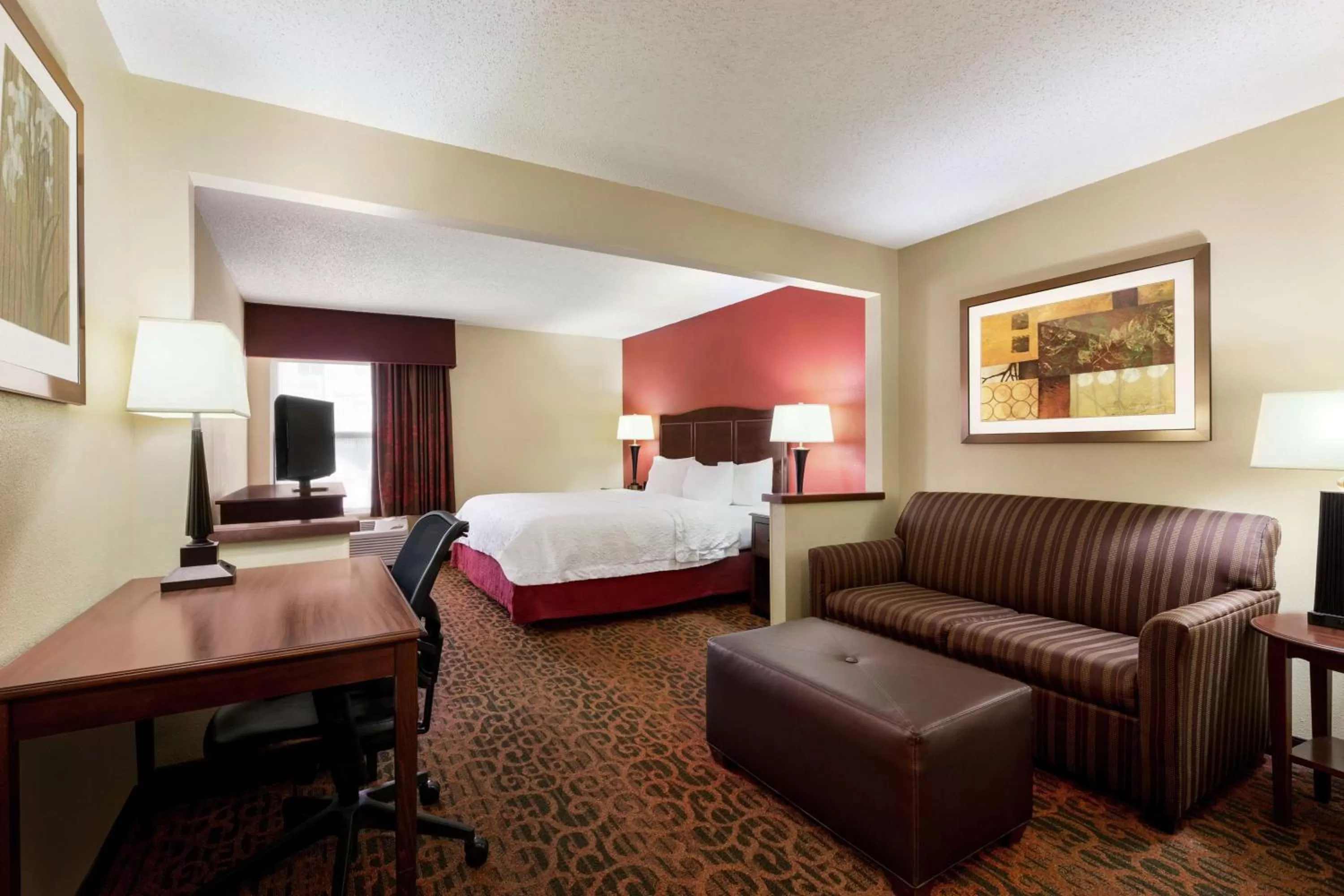 King Room with Sofa Bed and Study - Non-Smoking in Hampton Inn Abilene