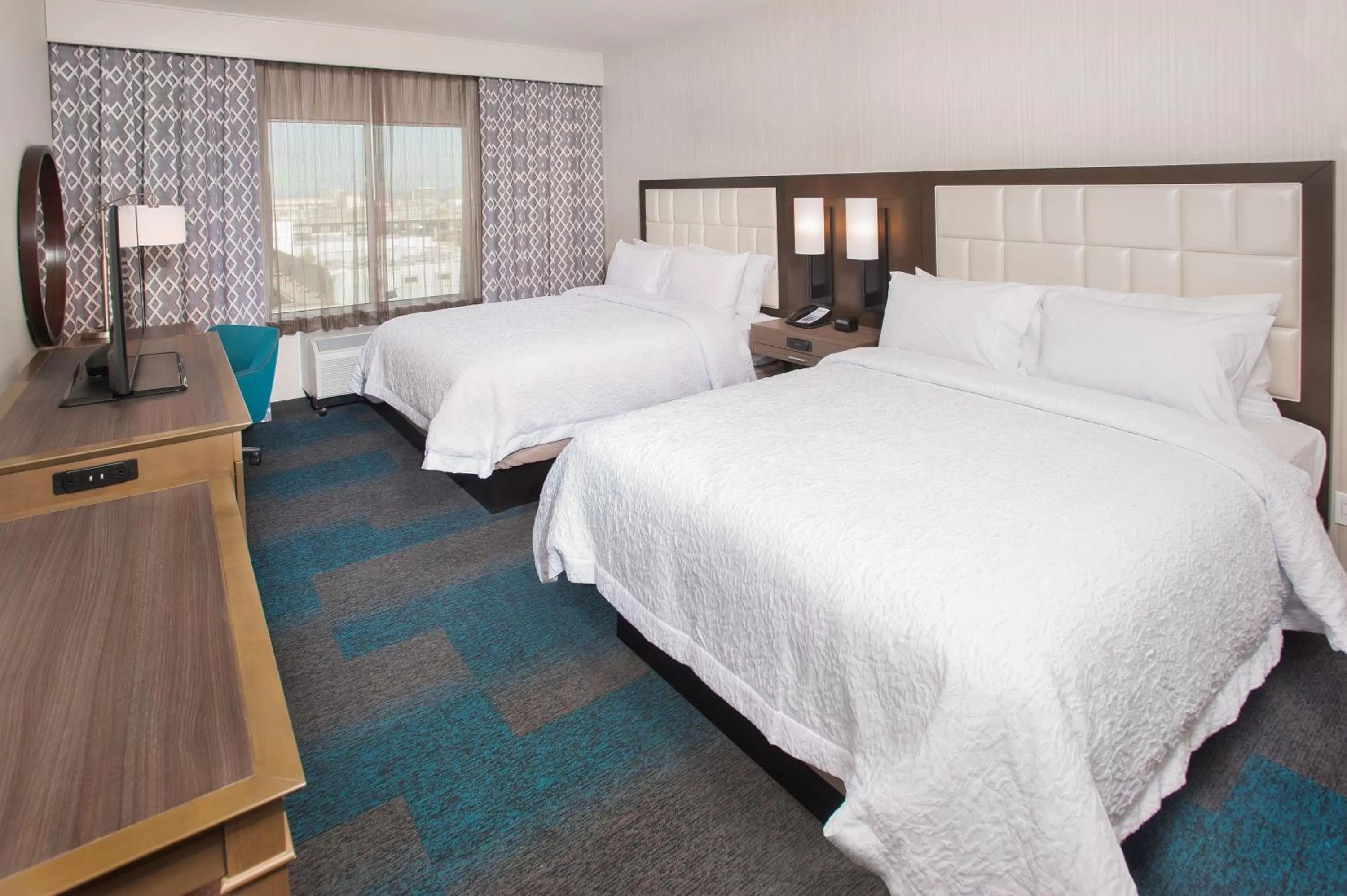 Queen Room with Two Queen Beds - Non-Smoking in Hampton Inn & Suites LAX El Segundo