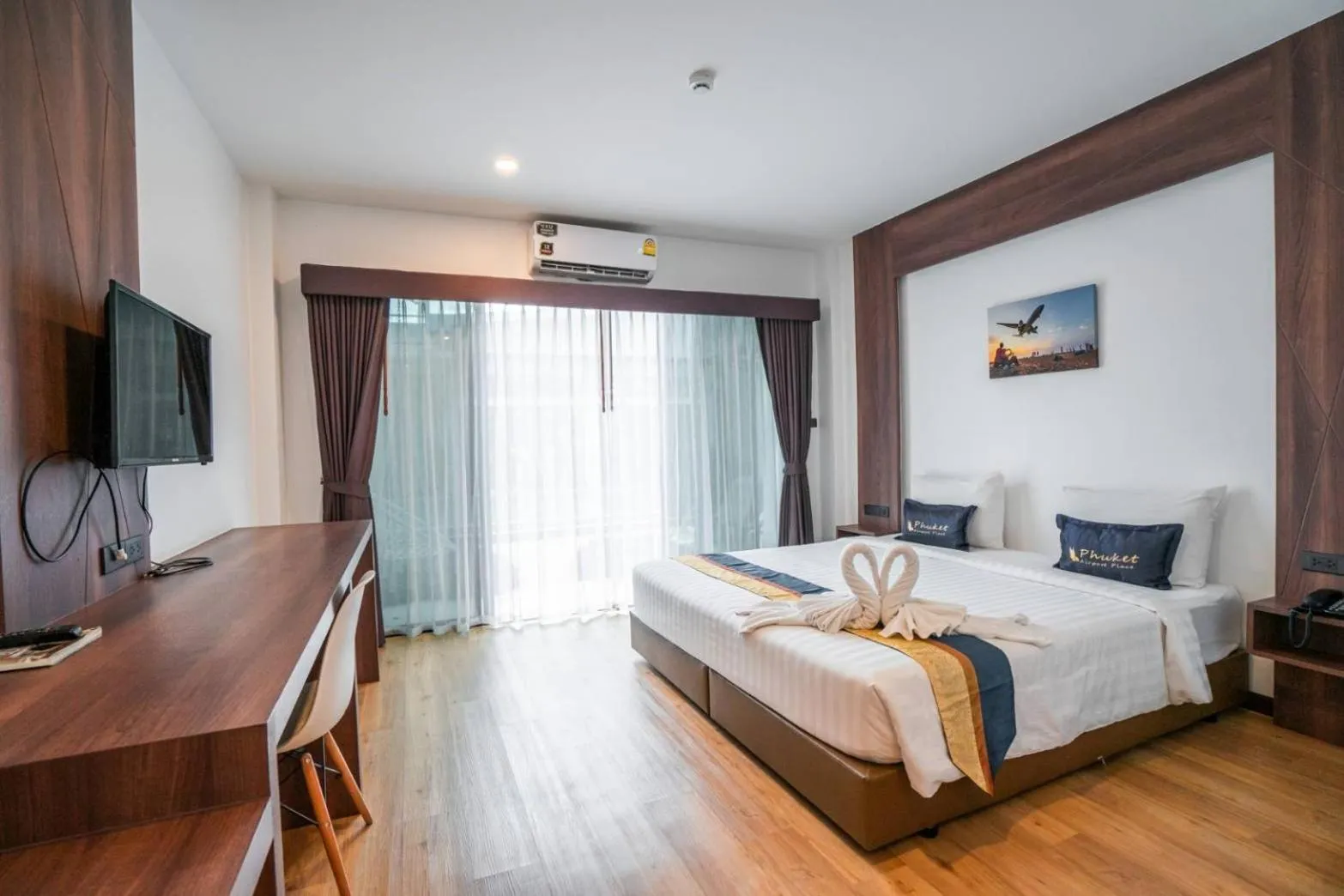 Superior Double or Twin Room with Pool View in Phuket Airport Place - SHA Plus