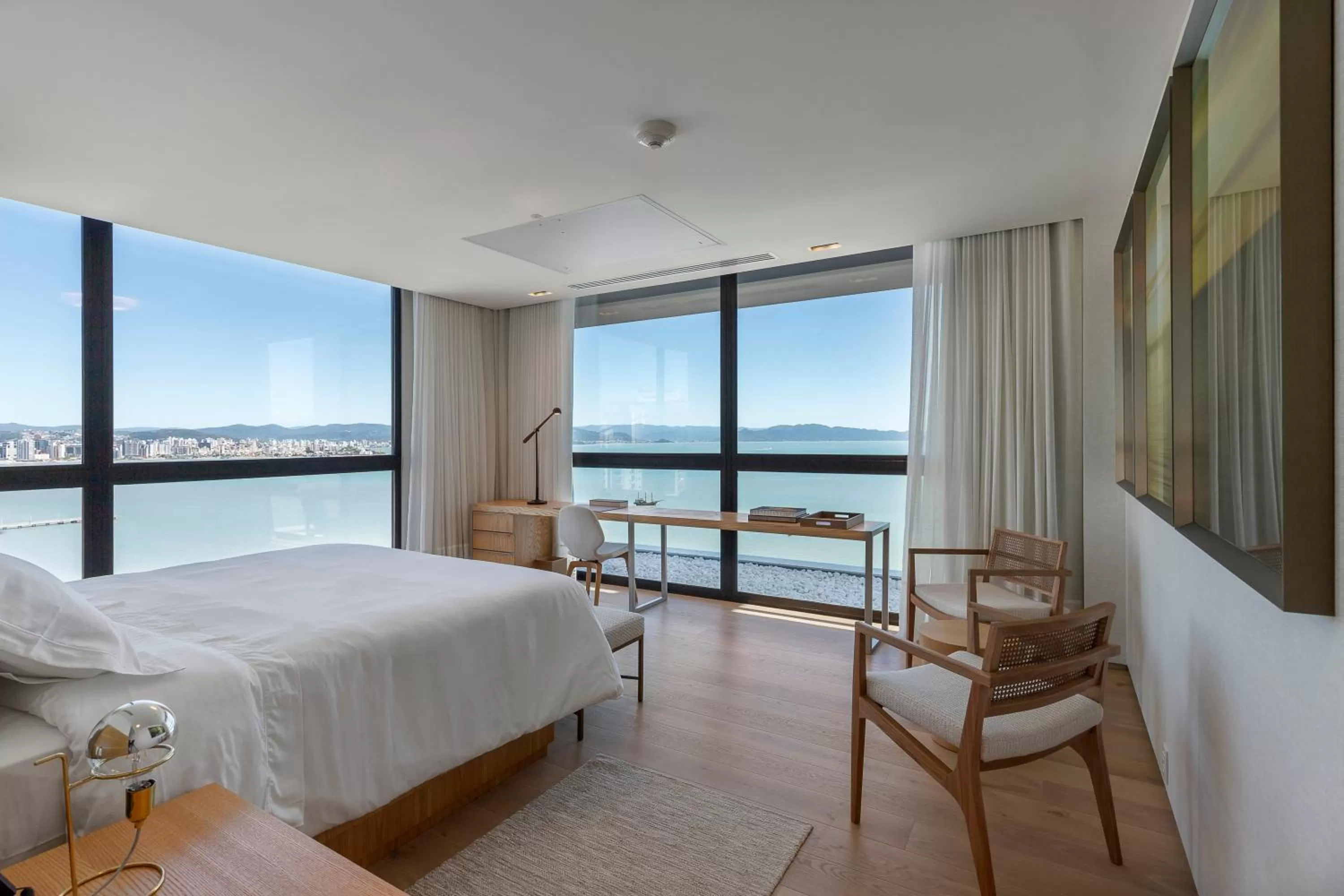 Suite with Sea View in LK Design Hotel Florianópolis