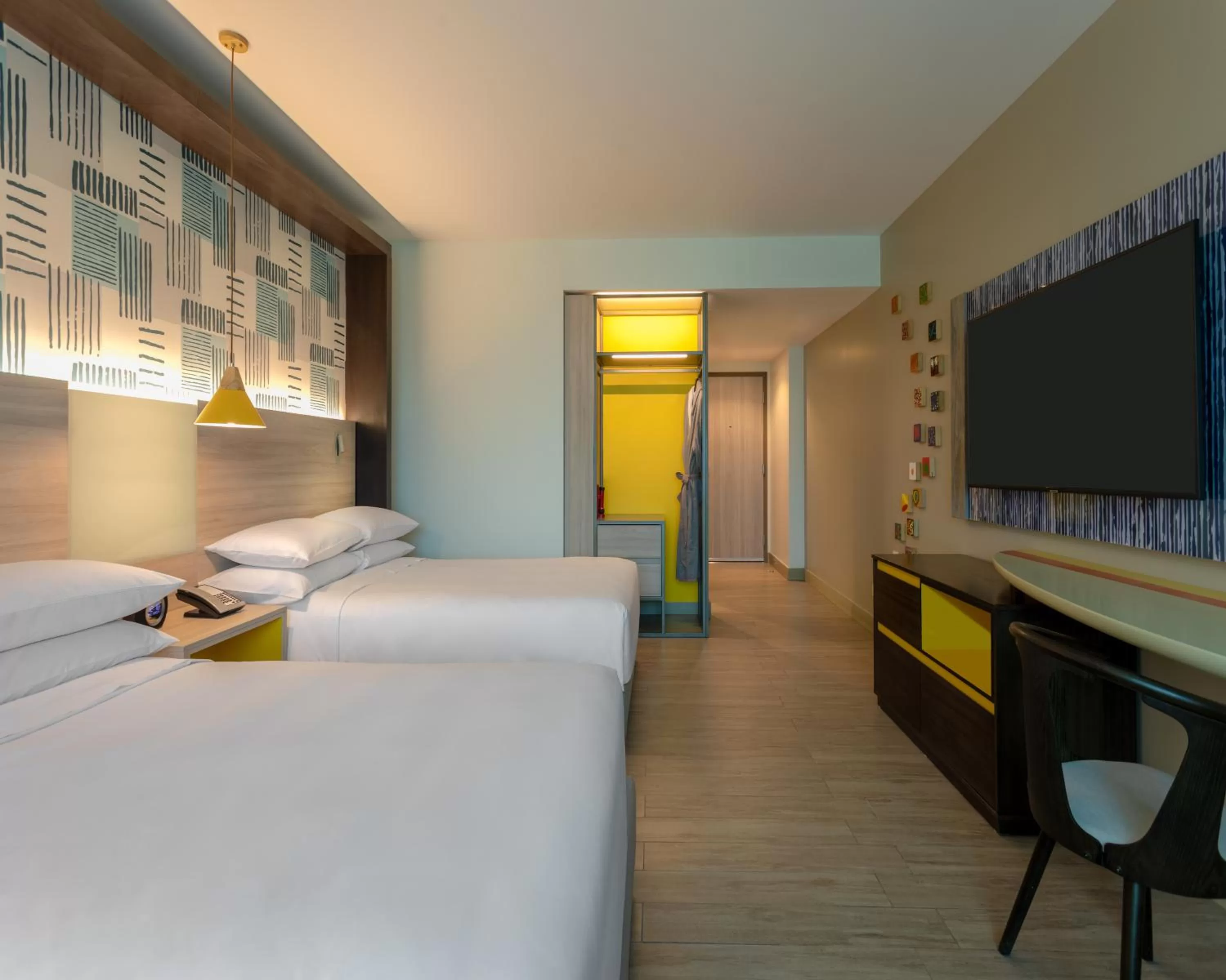 Double Room with Two Double Beds in Hyatt Centric San Salvador