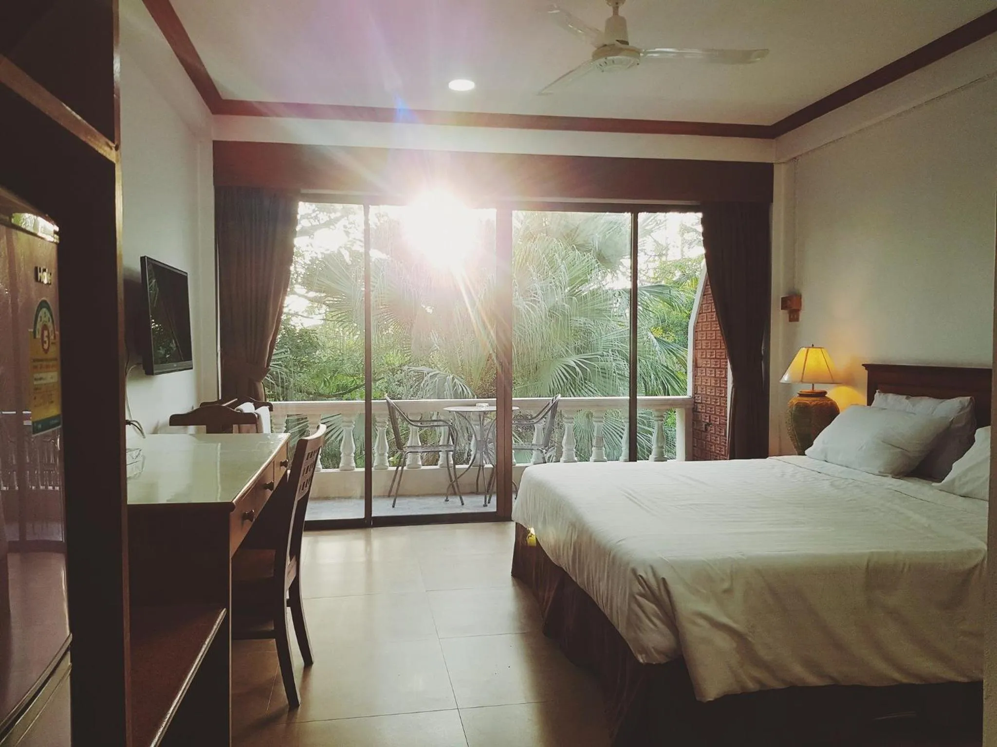 Superior Twin Room with Pool View in Garden Home Kata