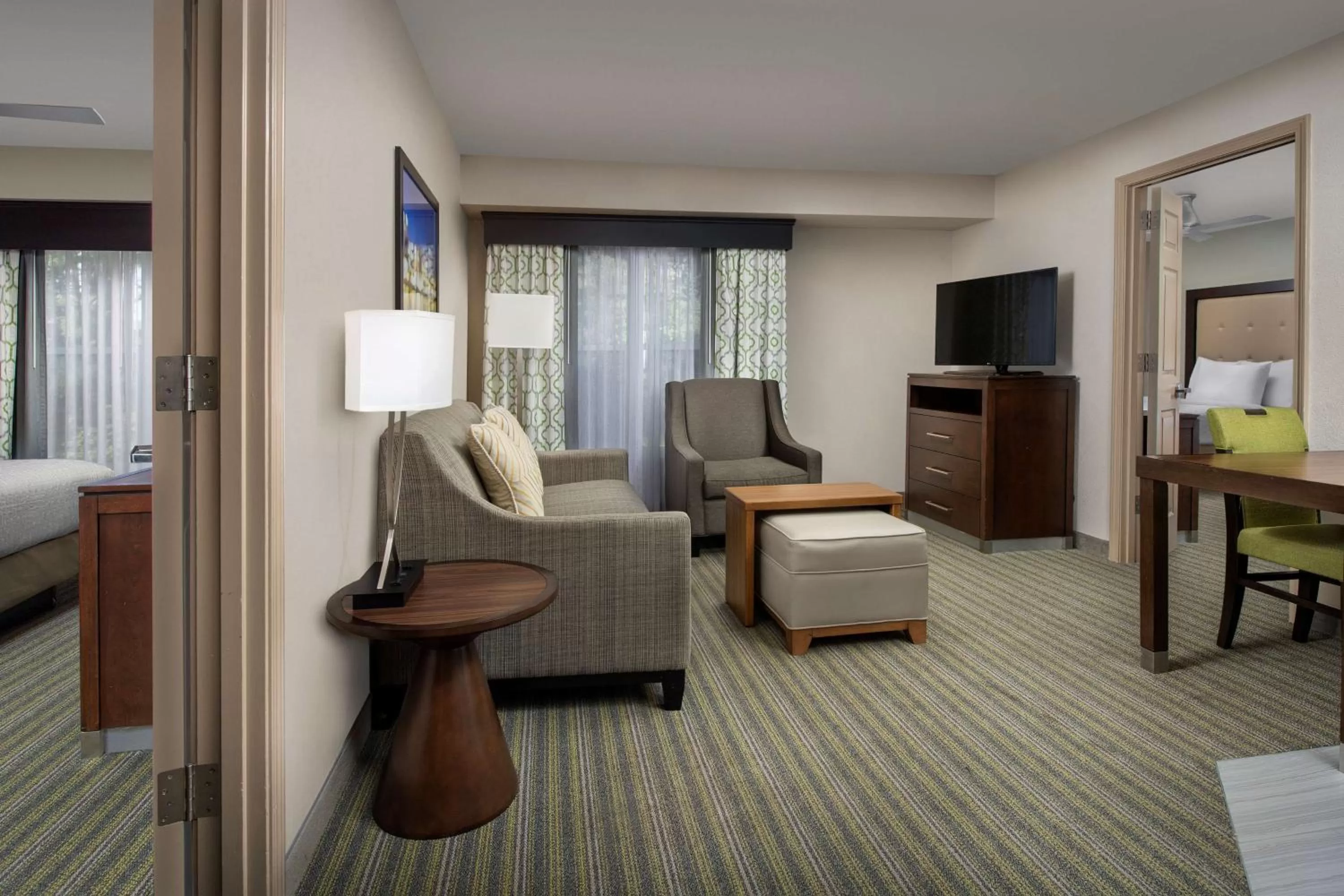 Two-Bedroom Suite with One King And Two Double Beds - Non-Smoking in Homewood Suites Hillsboro Beaverton