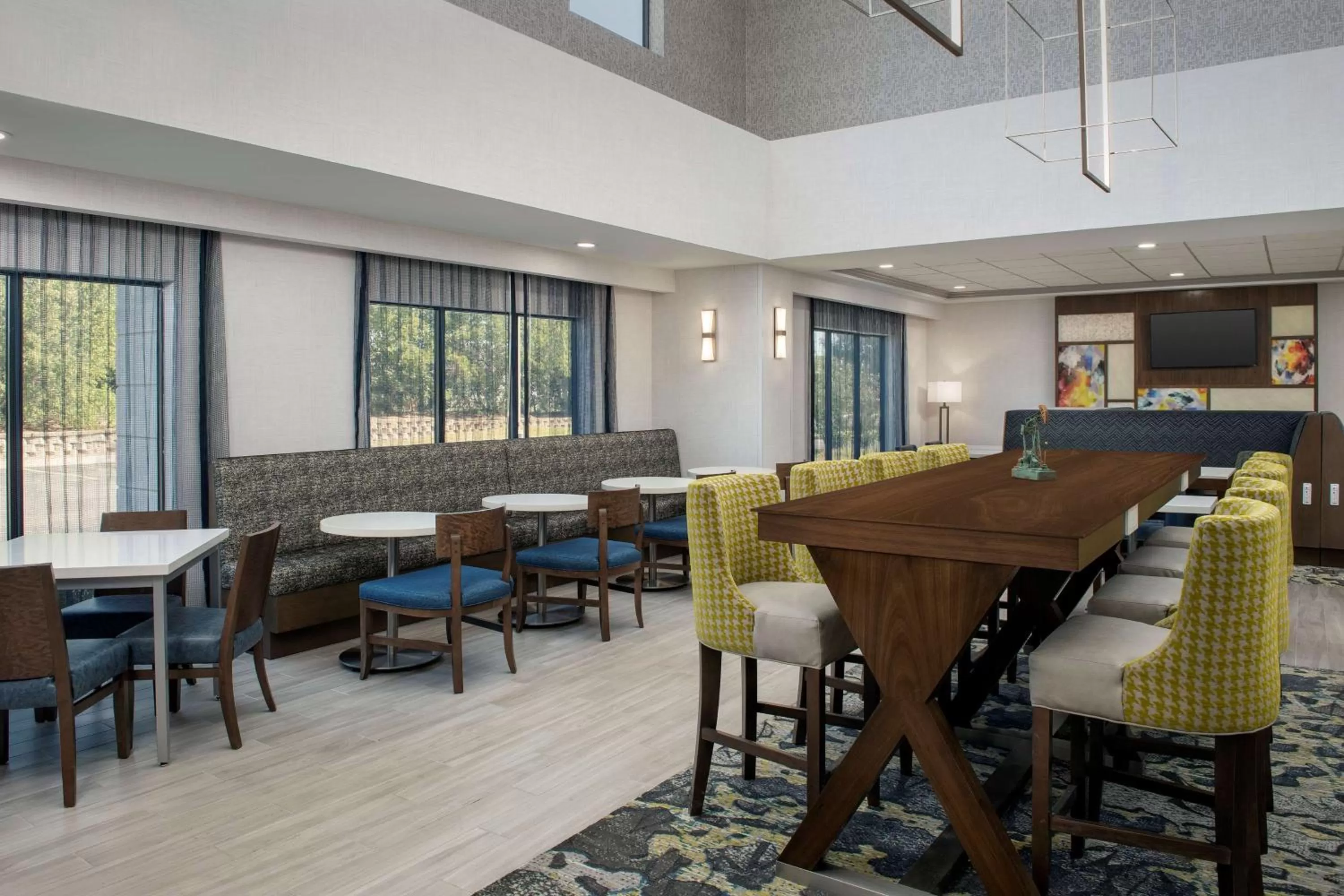 Lobby or reception in Hampton Inn Duncan