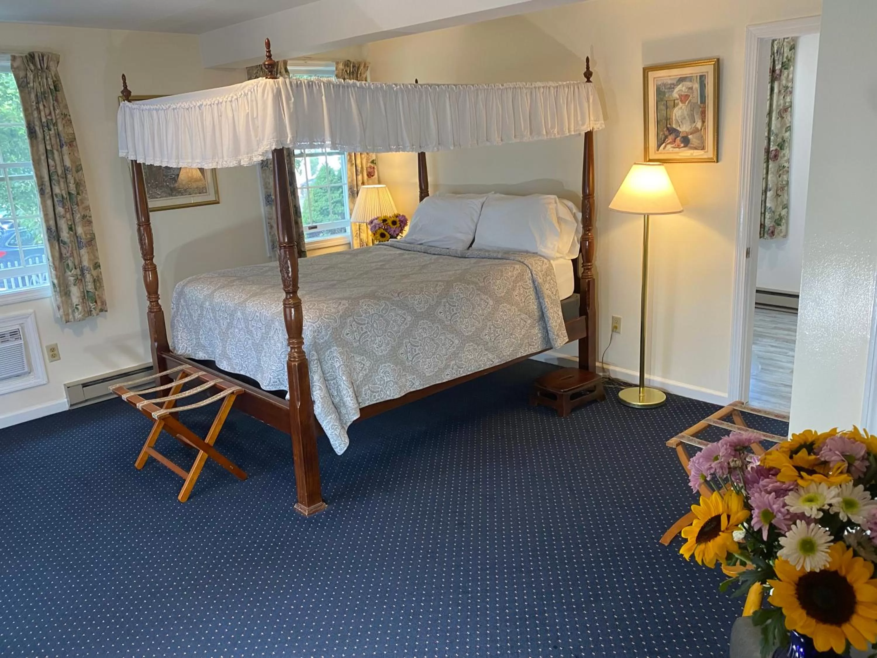 Bed in Taber Inn