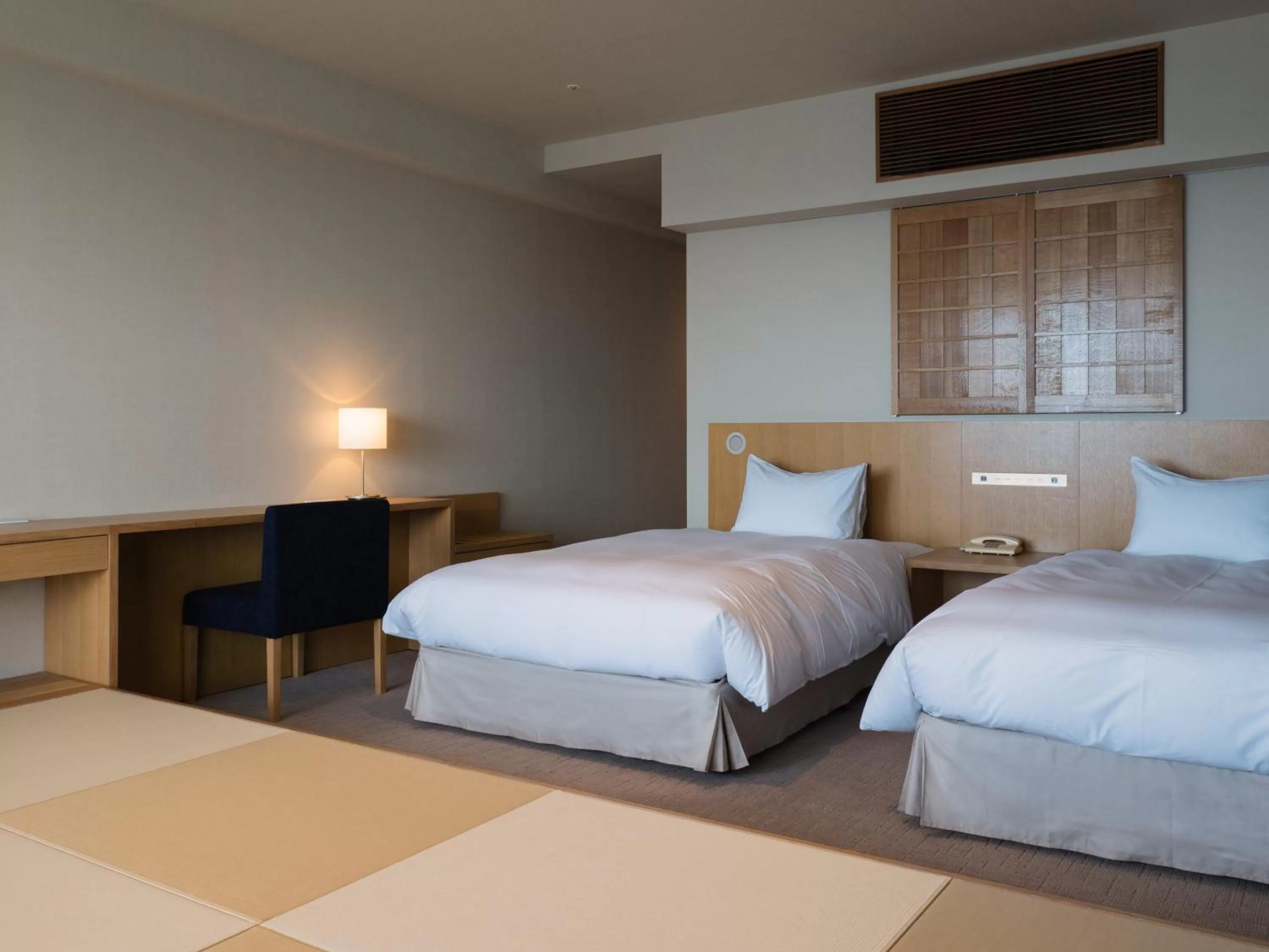 Twin Room with Tatami Area and Ocean View - single occupancy - Non-Smoking in Shirahama Key Terrace Hotel Seamore