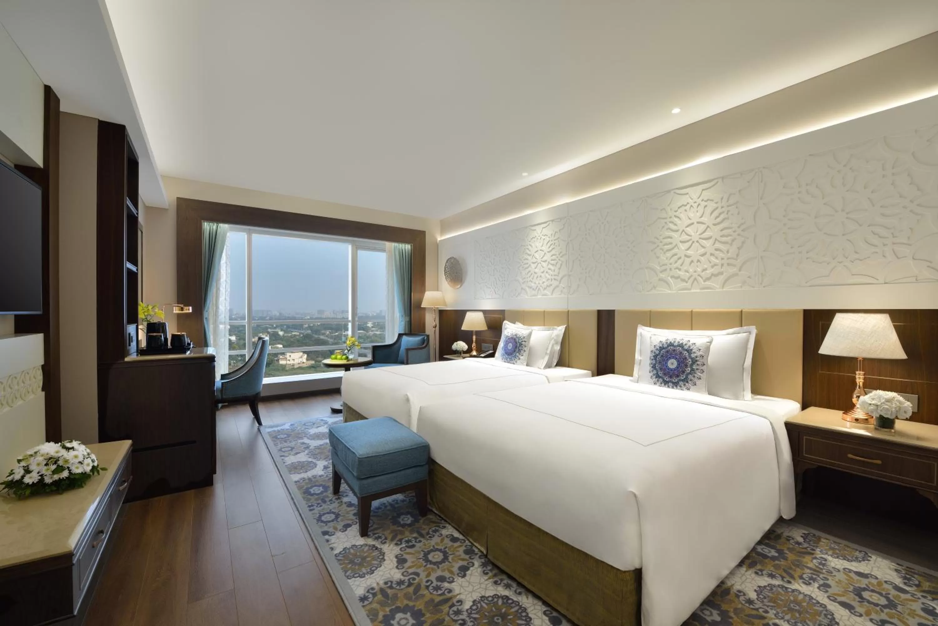 Deluxe Room Twin Bed - single occupancy in Taj Skyline Ahmedabad