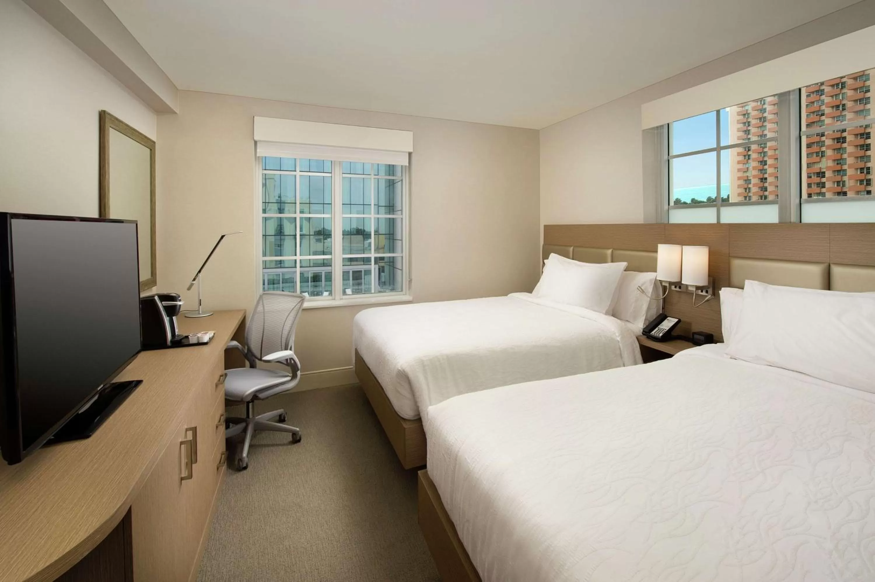 Queen Room with Two Queen Beds - Hearing Access in Hilton Garden Inn Miami South Beach