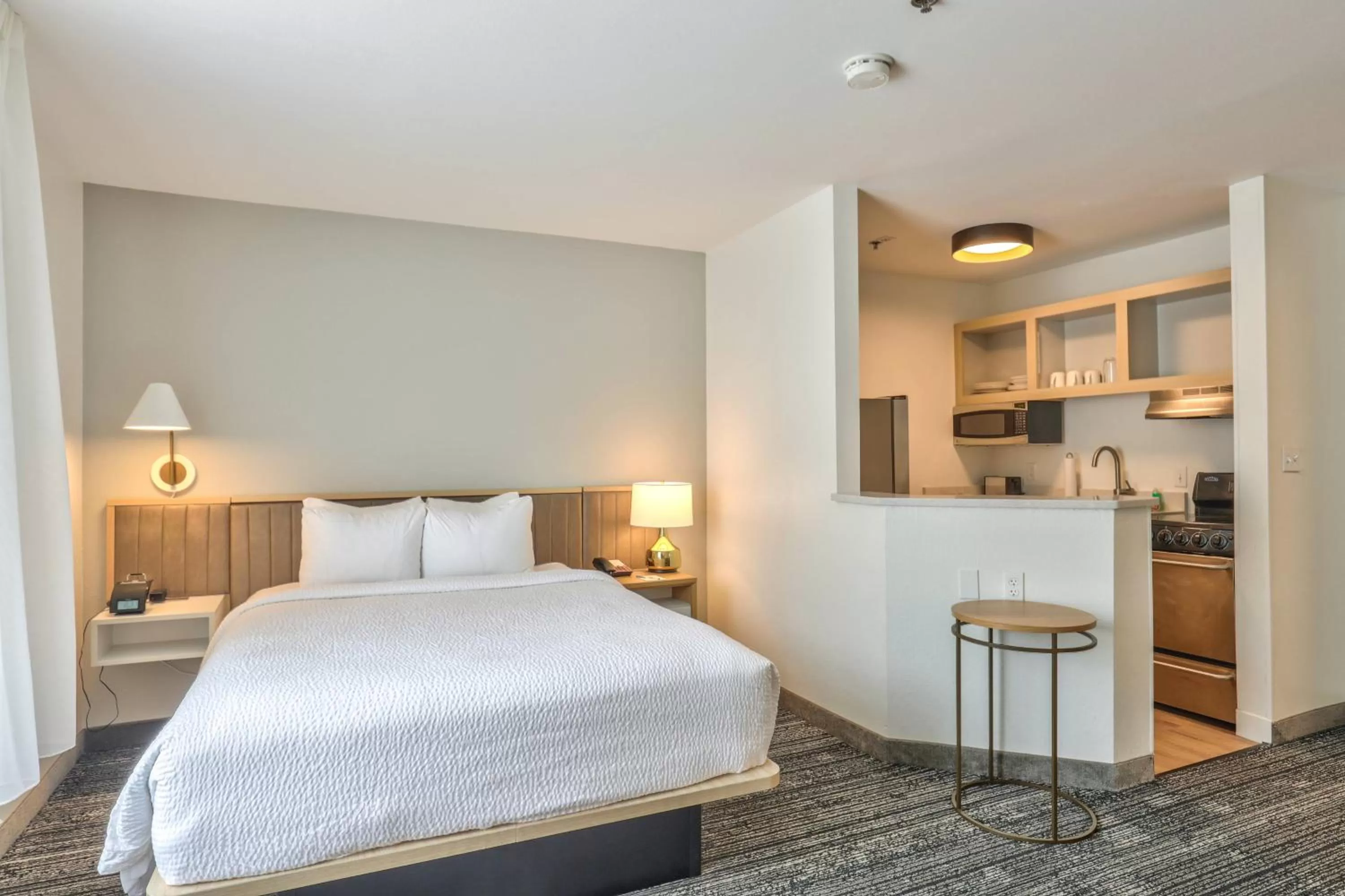 Queen Studio with Sofa Bed and Adapted Tub - Mobility and Hearing Accessible in TownePlace Suites Tallahassee North/Capital Circle