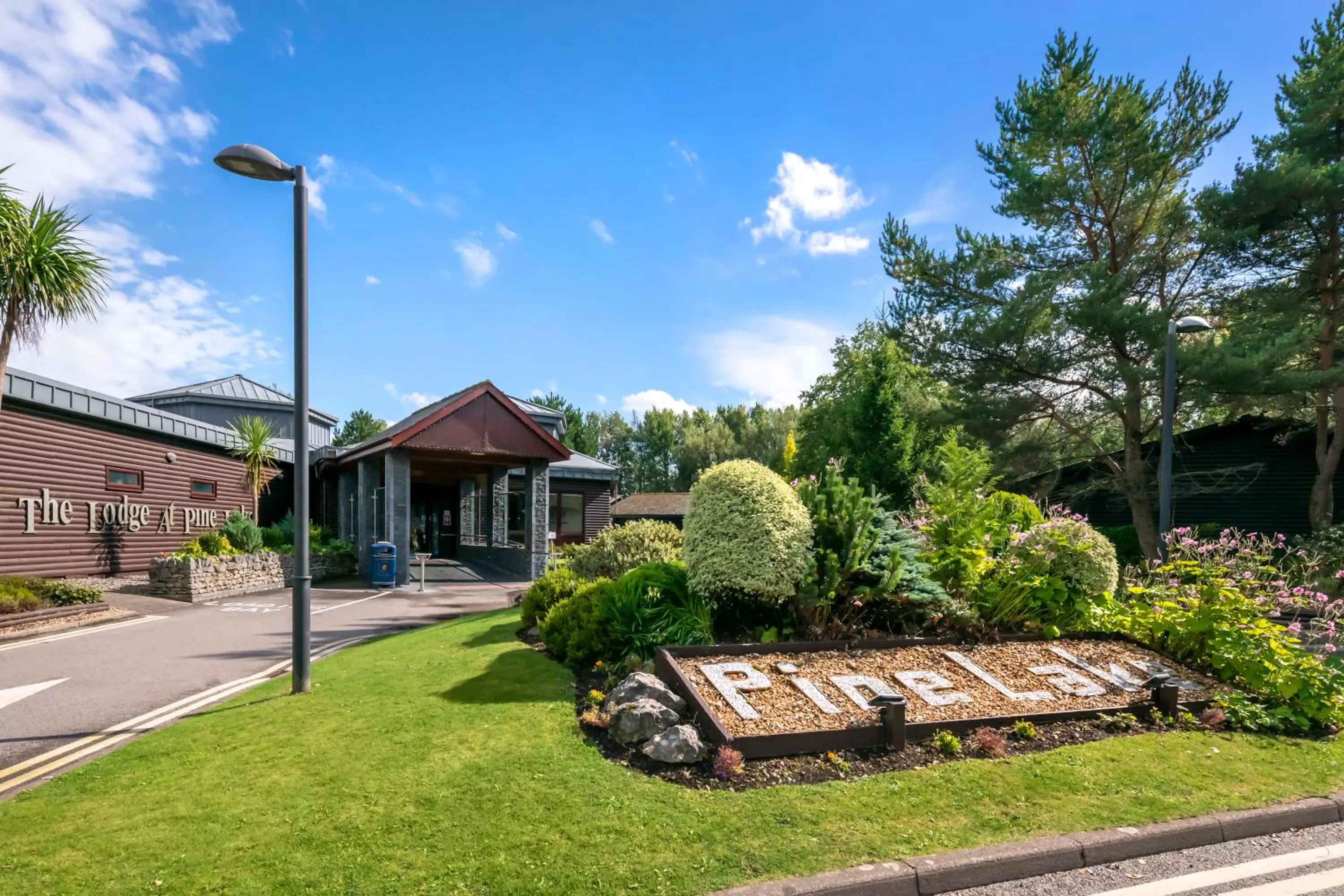Property building in Pine Lake Resort