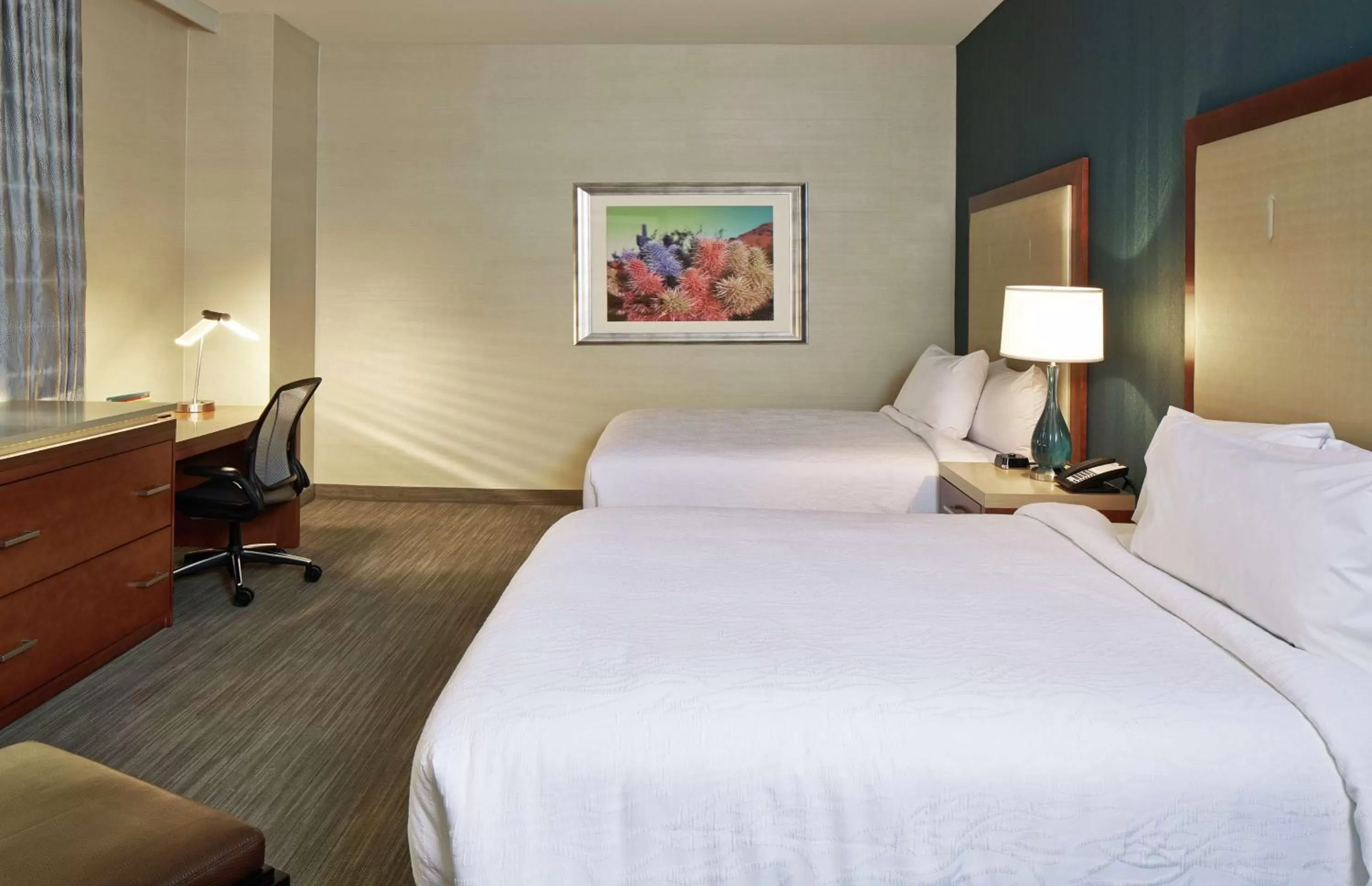 Queen Room with Two Queen Beds in Hilton Garden Inn Phoenix Downtown