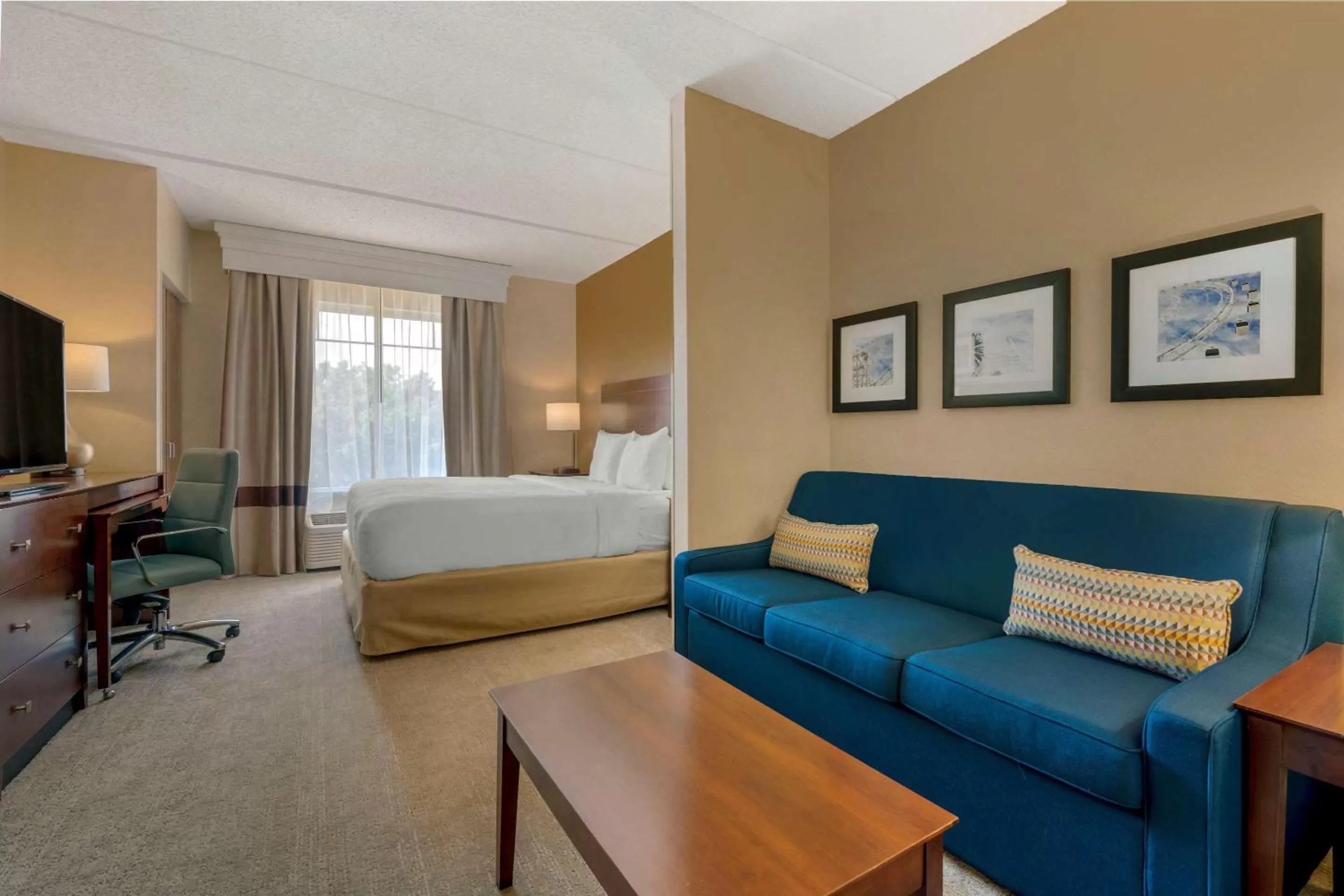 King Suite - Disability Access/Non-Smoking in Comfort Suites Near Universal Orlando Resort