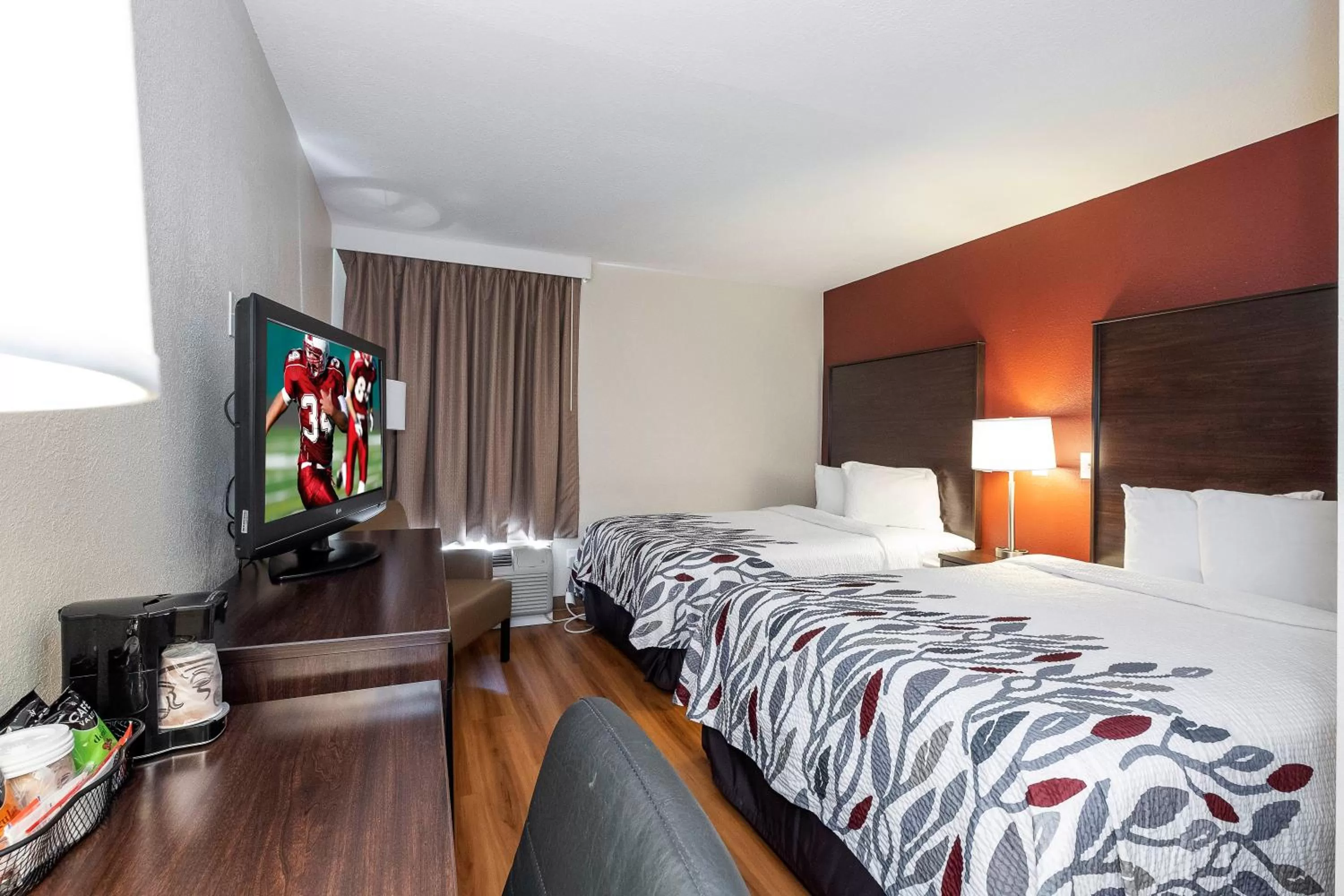 Deluxe Room with Two Double Beds Non-Smoking in Red Roof Inn Roanoke Rapids