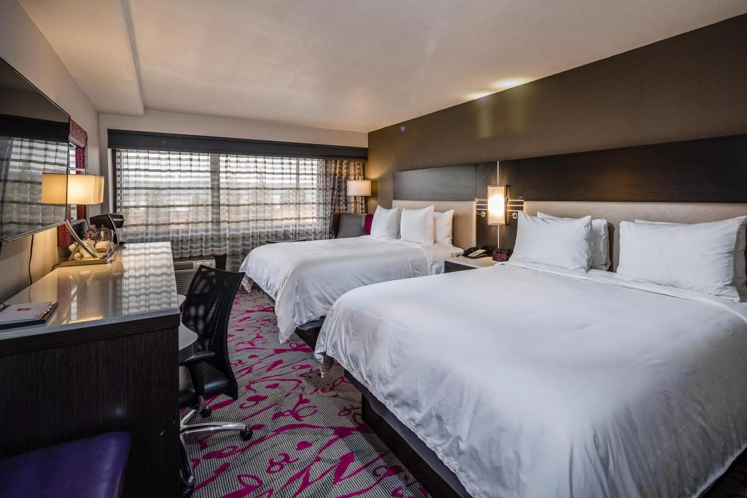 Premium Queen Room with Two Queen Beds - Non-Smoking in Radisson Hotel Oakland Airport