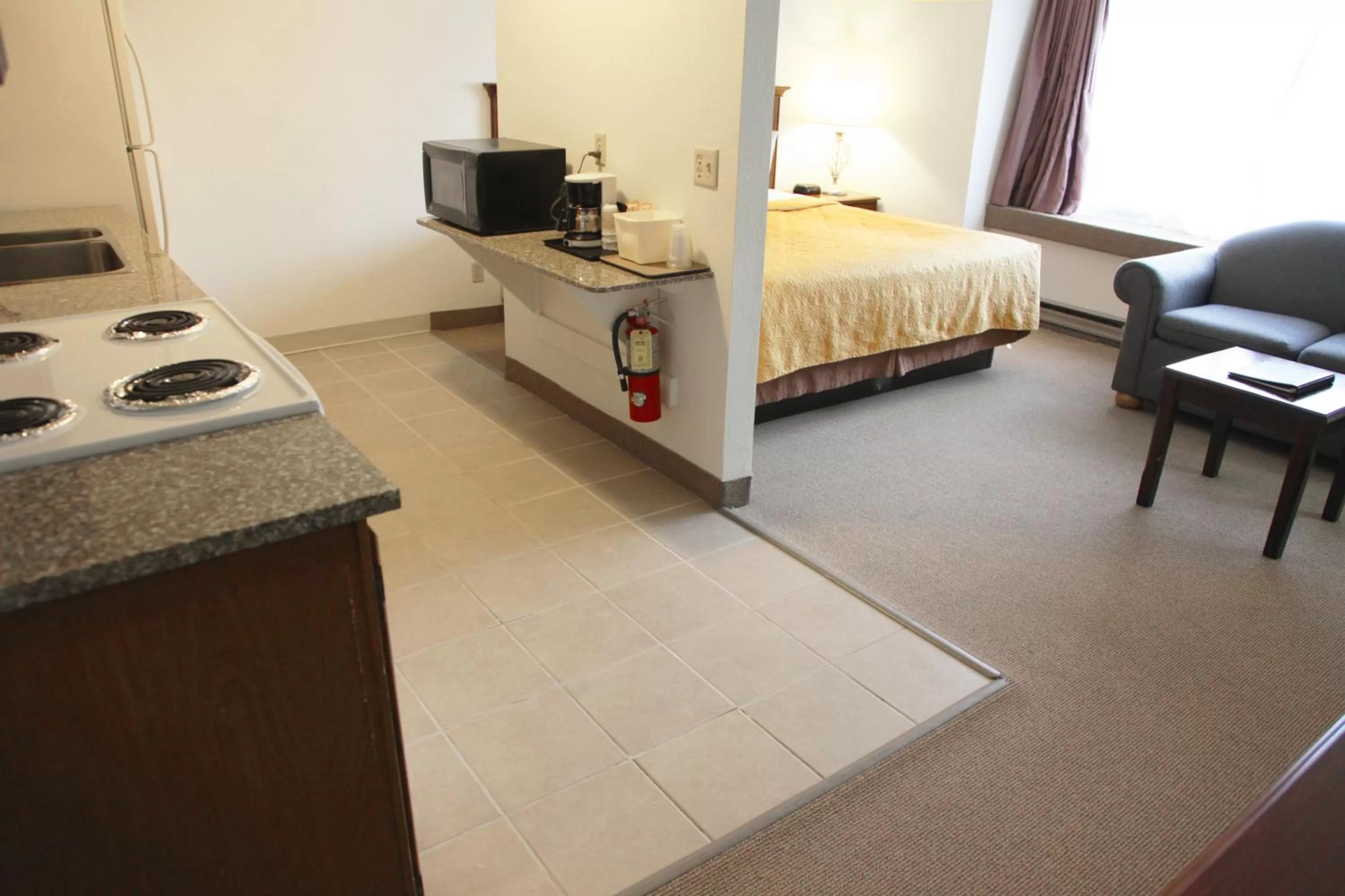 One King Bed with Kitchenette in Alex Hotel and Suites