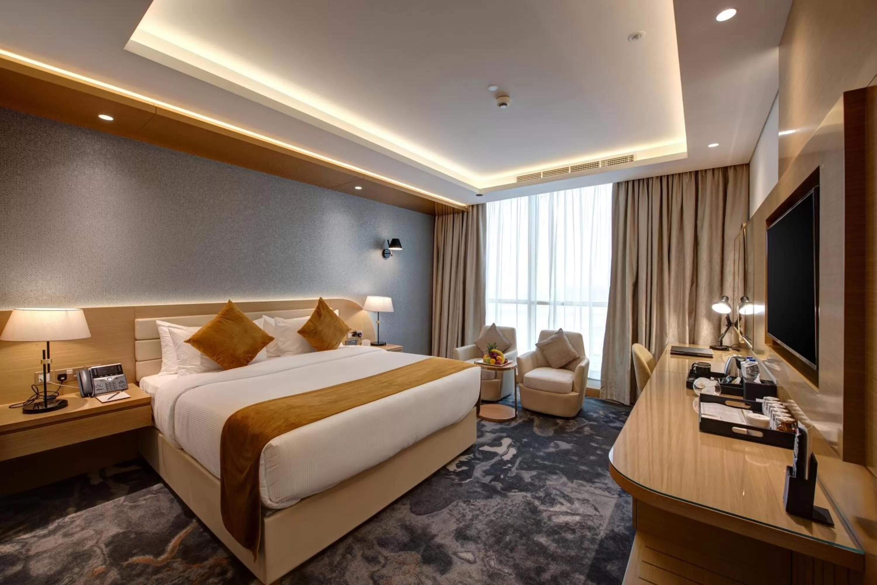 Family Suite - 2 Adjacent Rooms with 20% Off Food & Beverage and Free Shuttle to MOE, Dubai Hills & Kite Beach in The S Hotel Al Barsha