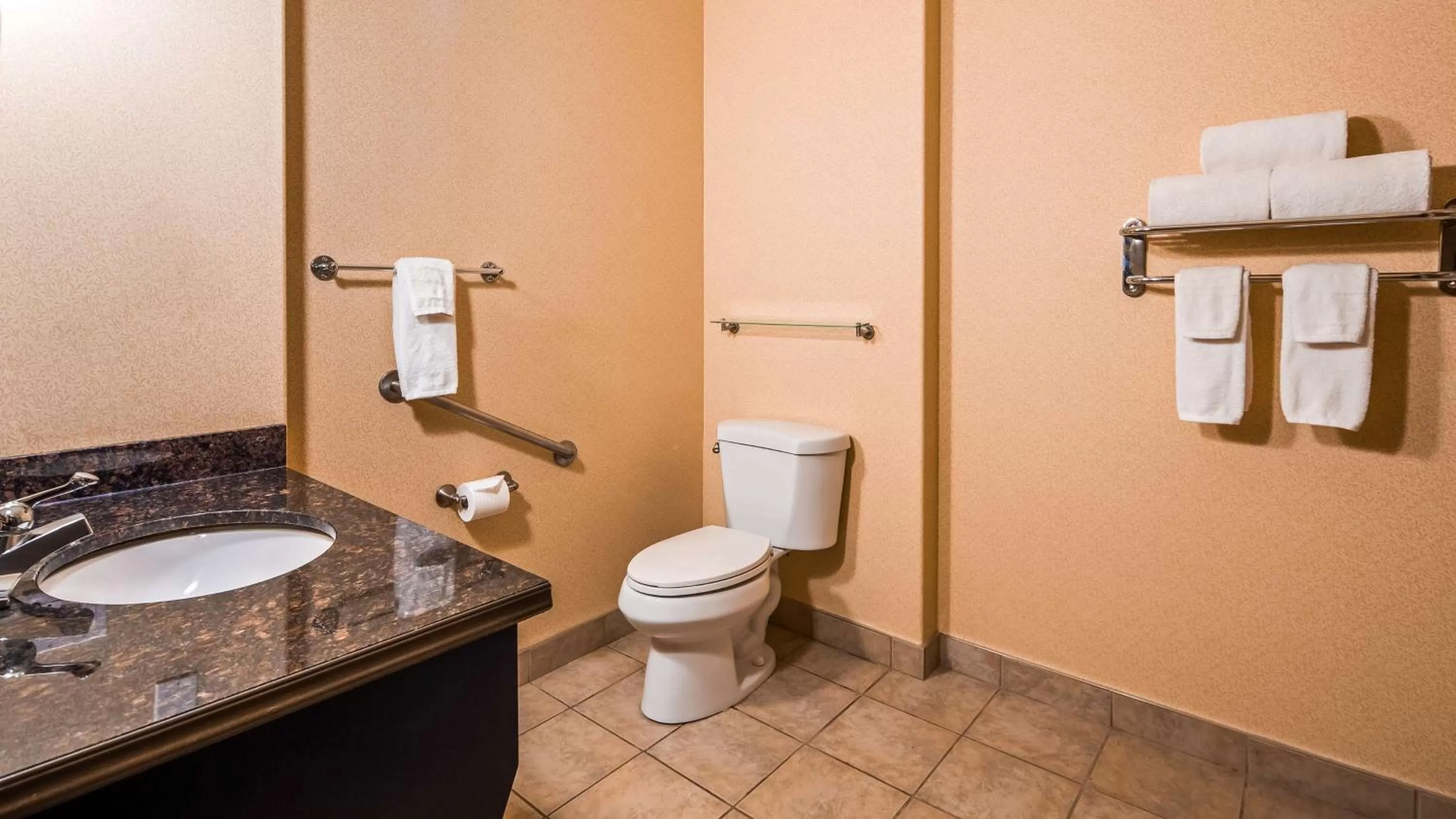 King Room with Roll-In Shower - Mobility Accessible in Best Western Estevan Inn & Suites