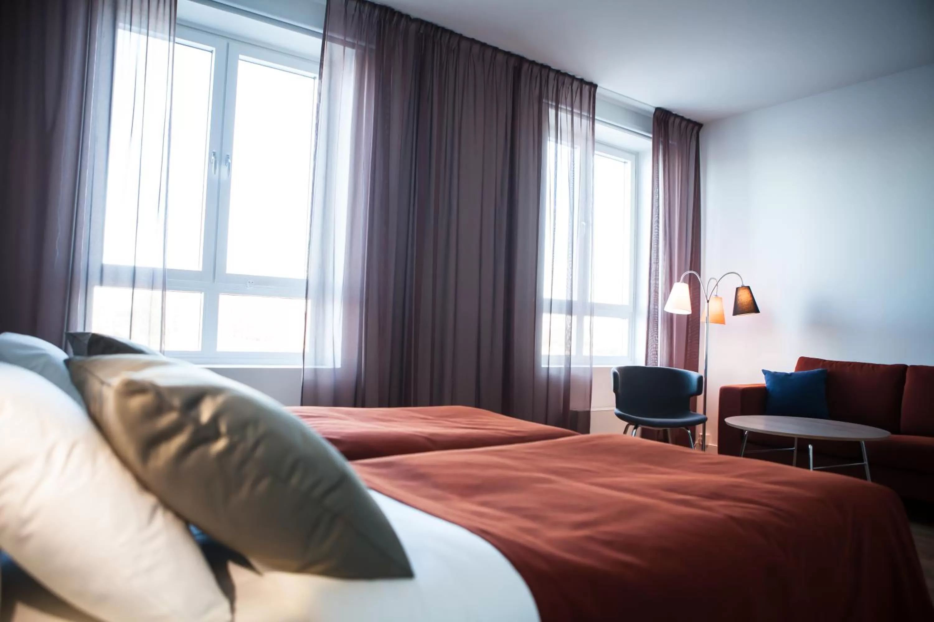 Junior suite with Two Single Beds and with a view over Klarälven in Best Western Hotel River C