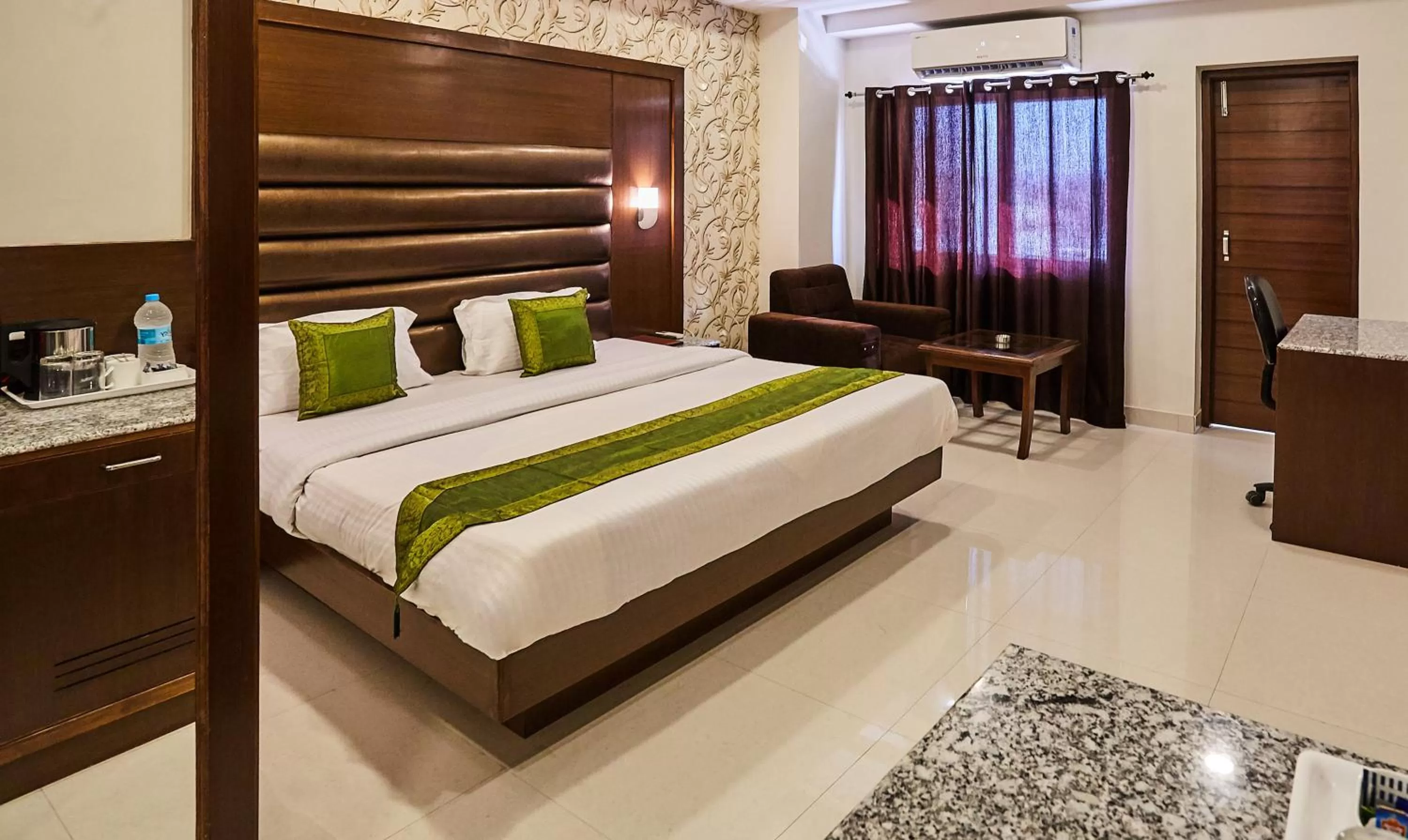 Deluxe Room With Balcony - single occupancy in Treebo Grand Legacy Elite With Roof Top Cafe