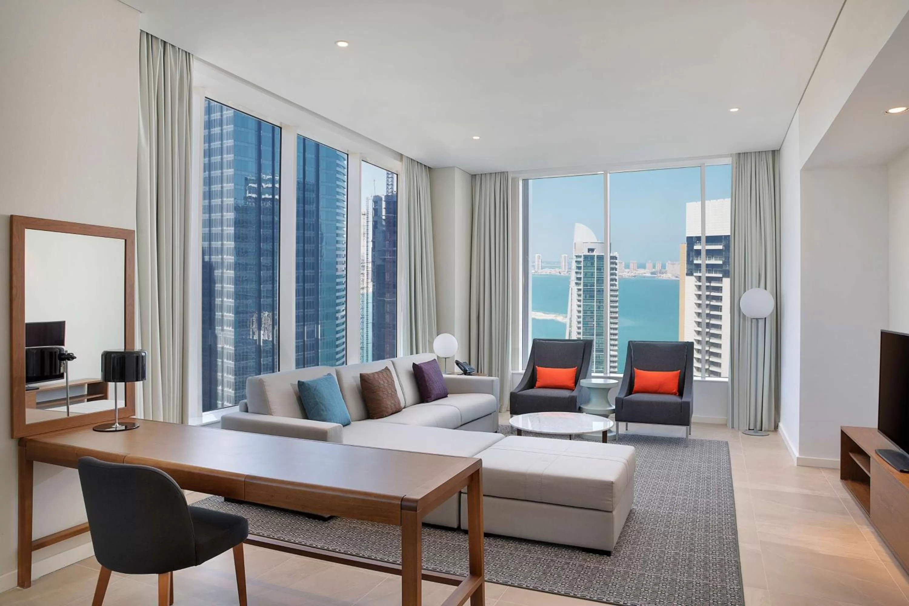 Three-Bedroom Suite in Aleph Doha Residences, Curio Collection By Hilton