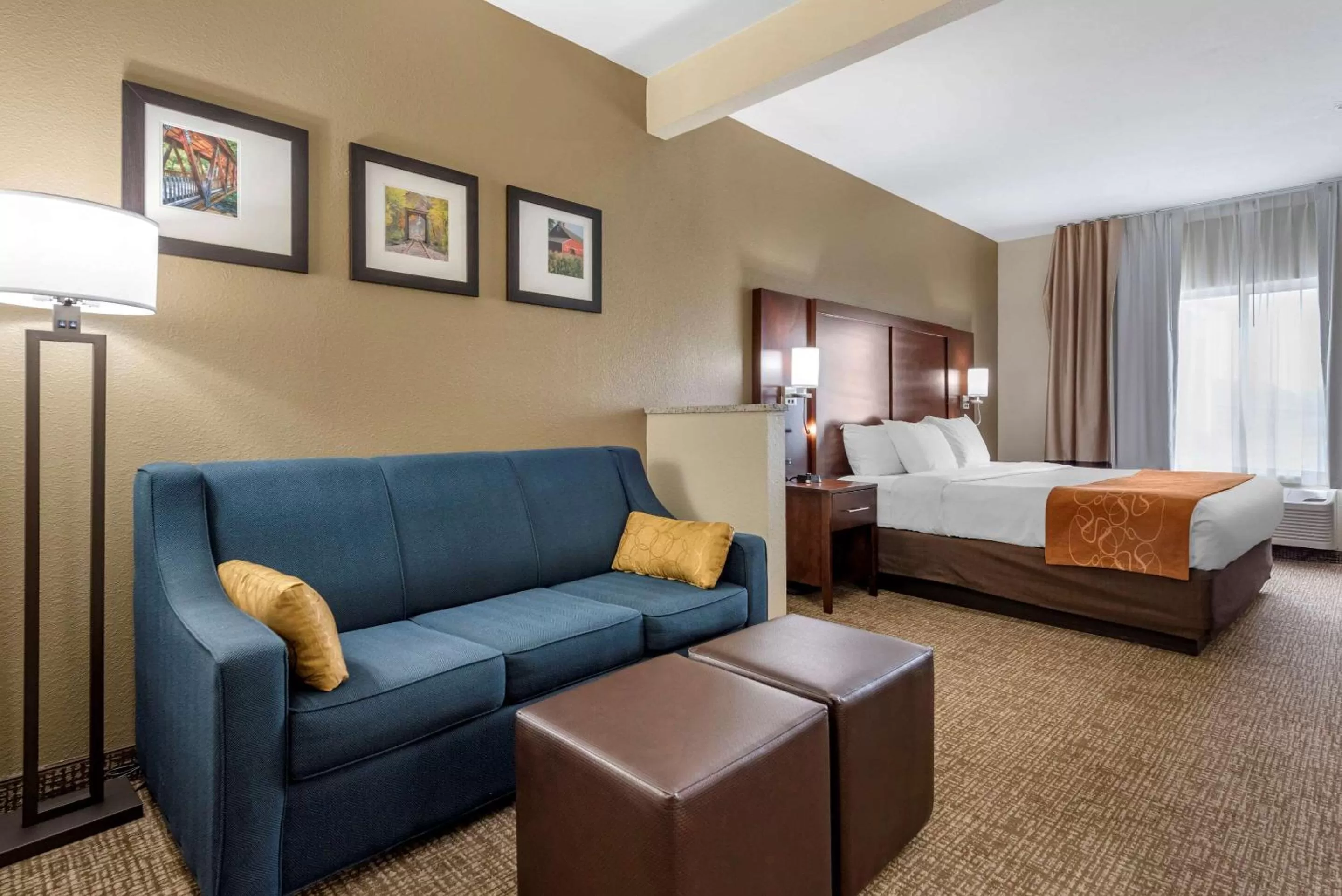 King Suite - Accessible/Non-Smoking in Comfort Suites Auburn near I-69