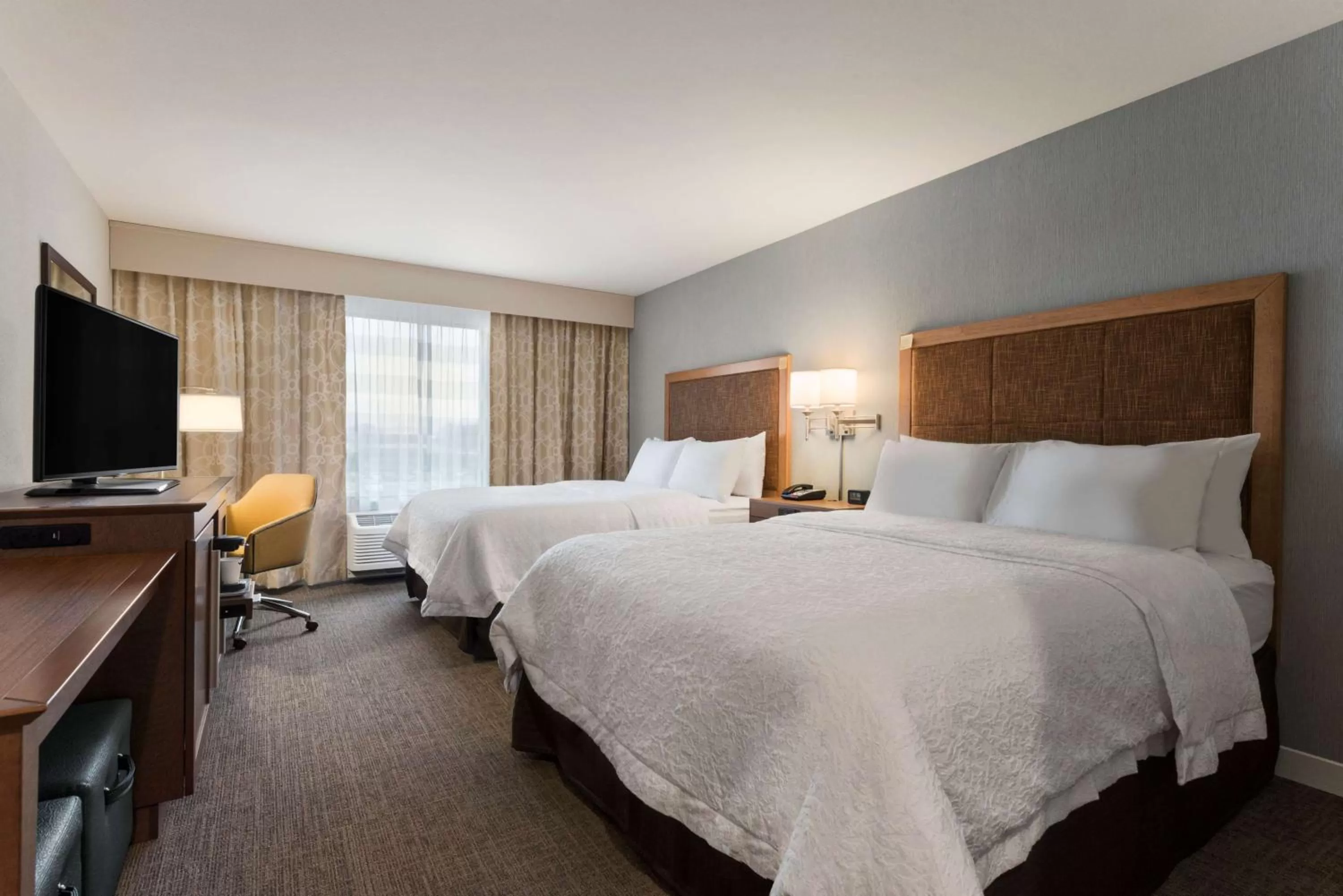 Queen Room with Two Queen Beds - Non-Smoking in Hampton Inn Lincoln Airport, Ne