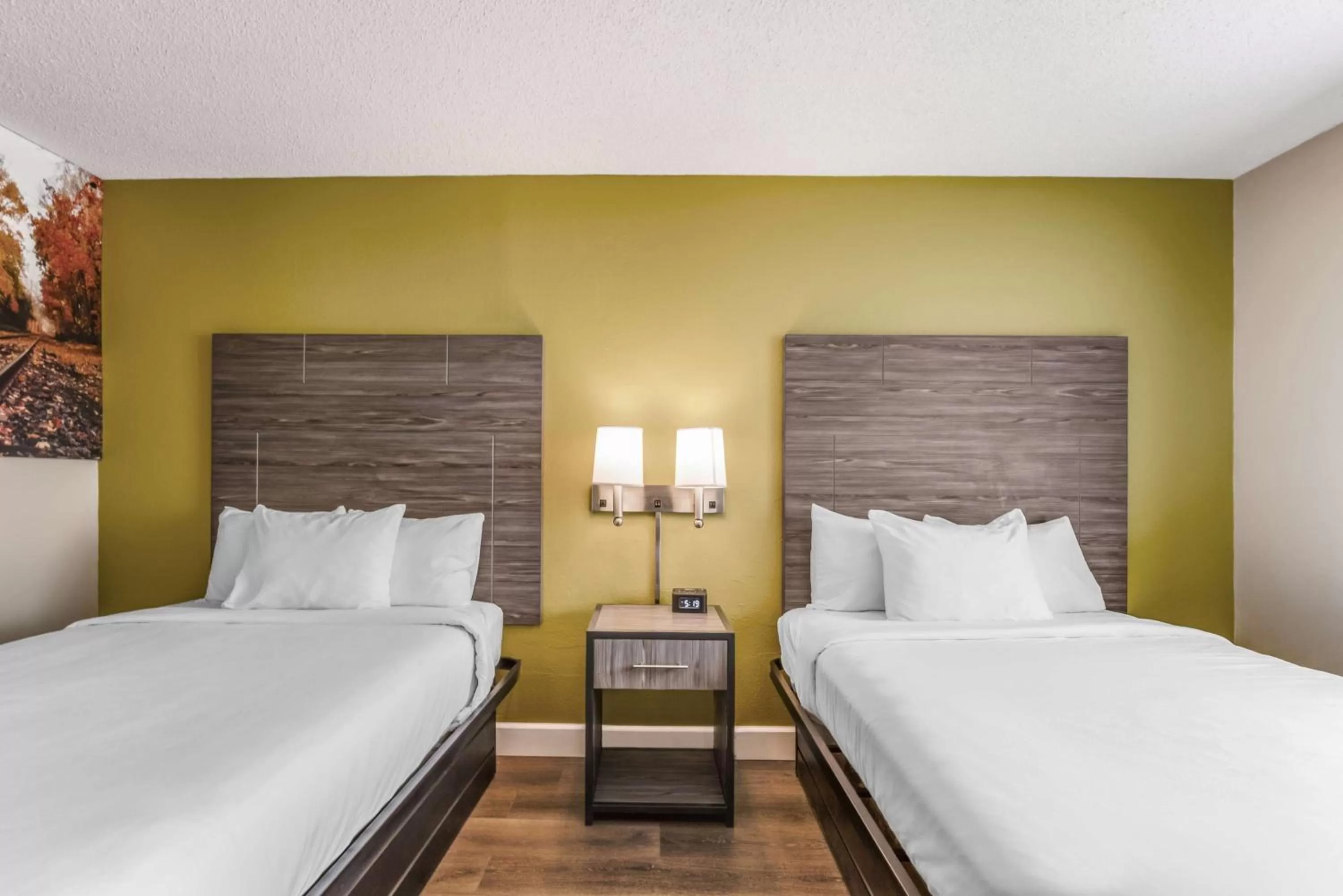 Double Room with Two Double Beds and Bath Tub - Disability Access in SureStay Plus Hotel by Best Western McGuire AFB Jackson