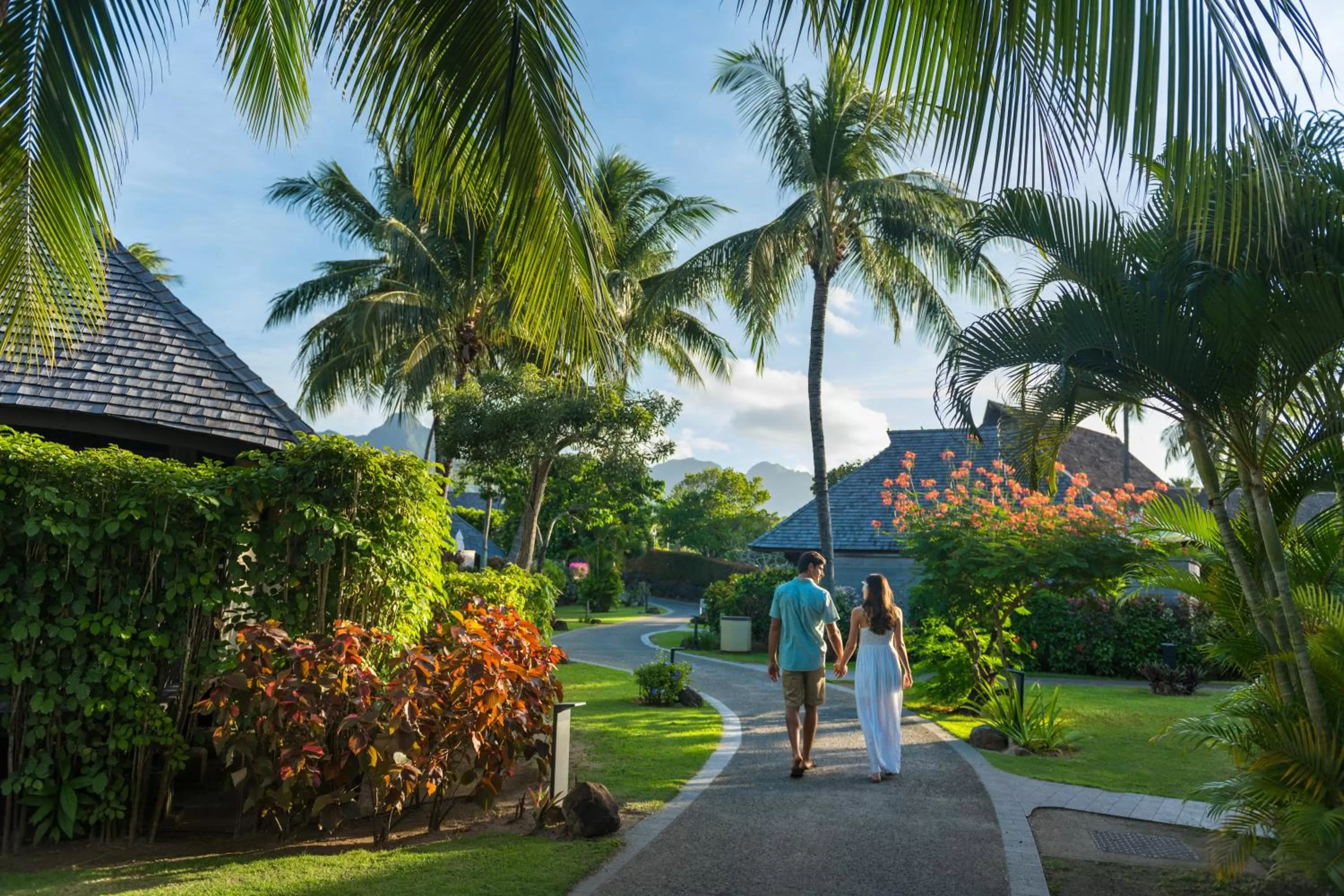 Twin Garden Bungalow with Private Pool in Hilton Moorea Lagoon Resort & Spa