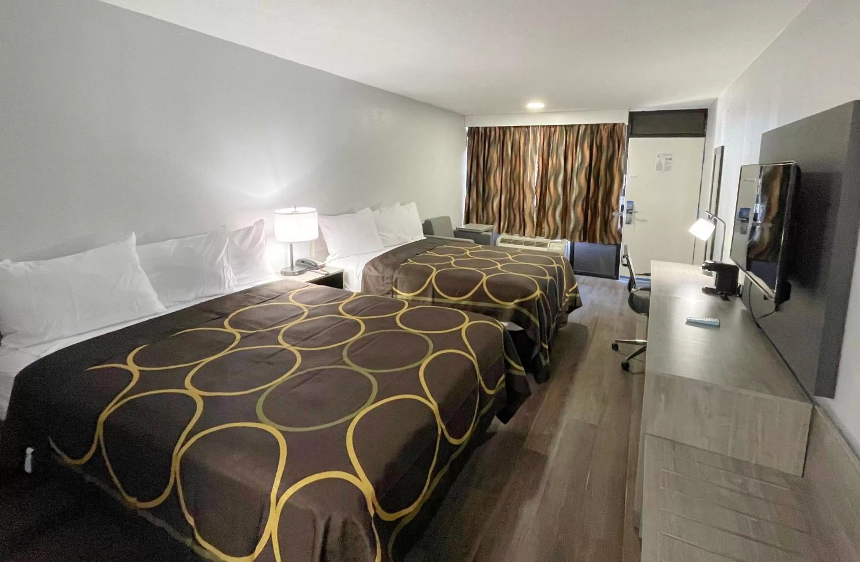 Queen Room with Two Queen Beds - Non-Smoking in Super 8 by Wyndham Pigeon Forge Downtown