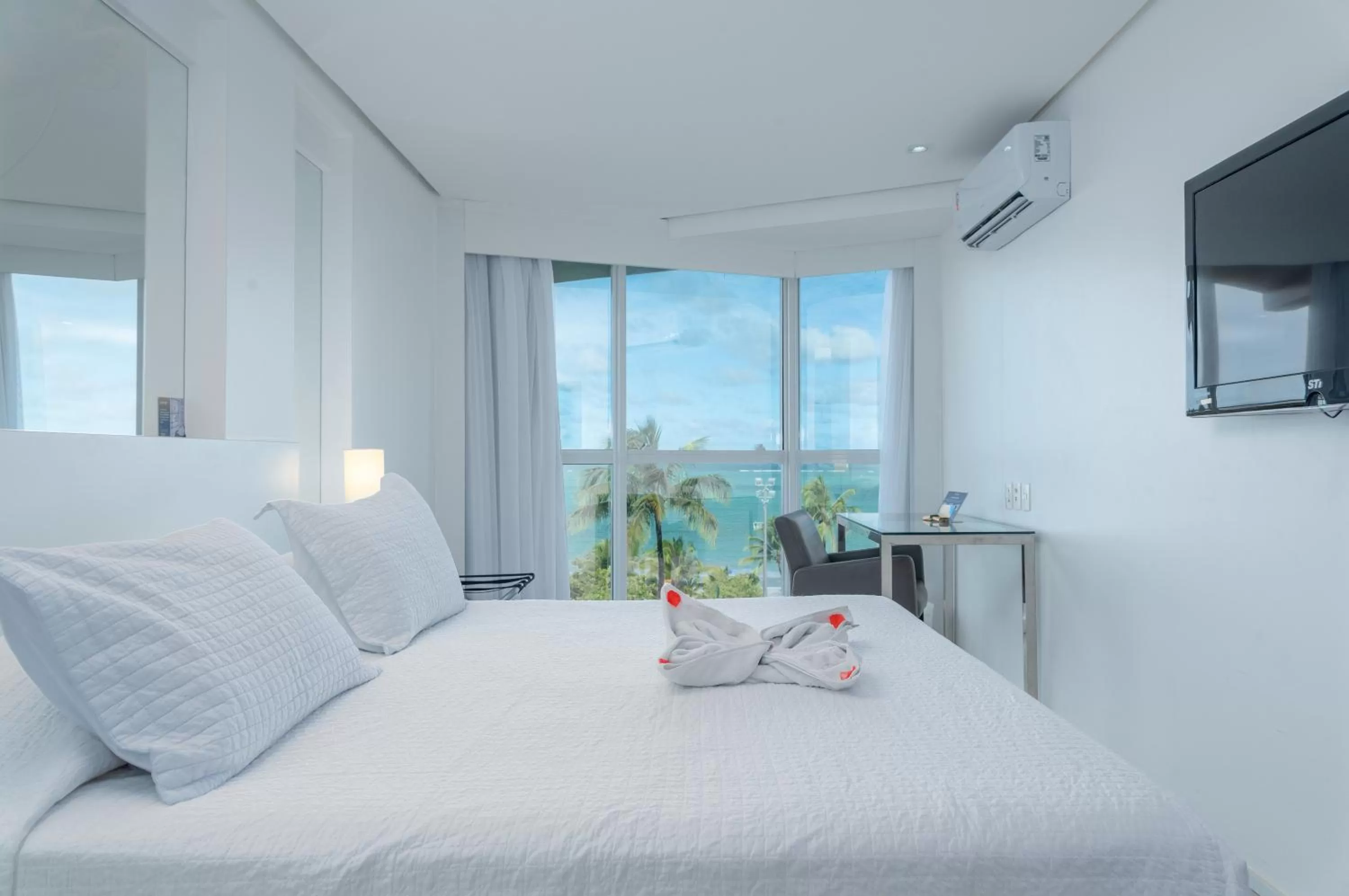 Quarto com cama casal - Frente mar in Hotel Brisa Praia Pajuçara