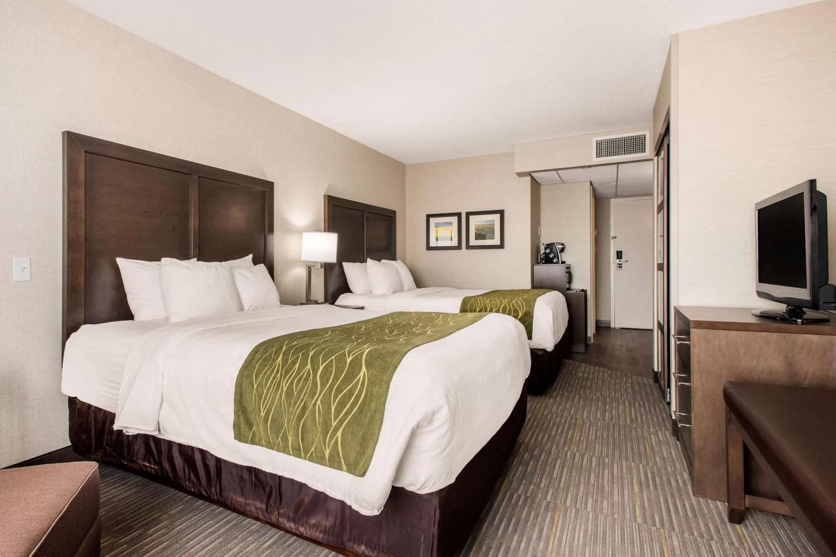 Queen Room with Two Queen Beds - Non-Smoking in Comfort Inn & Suites