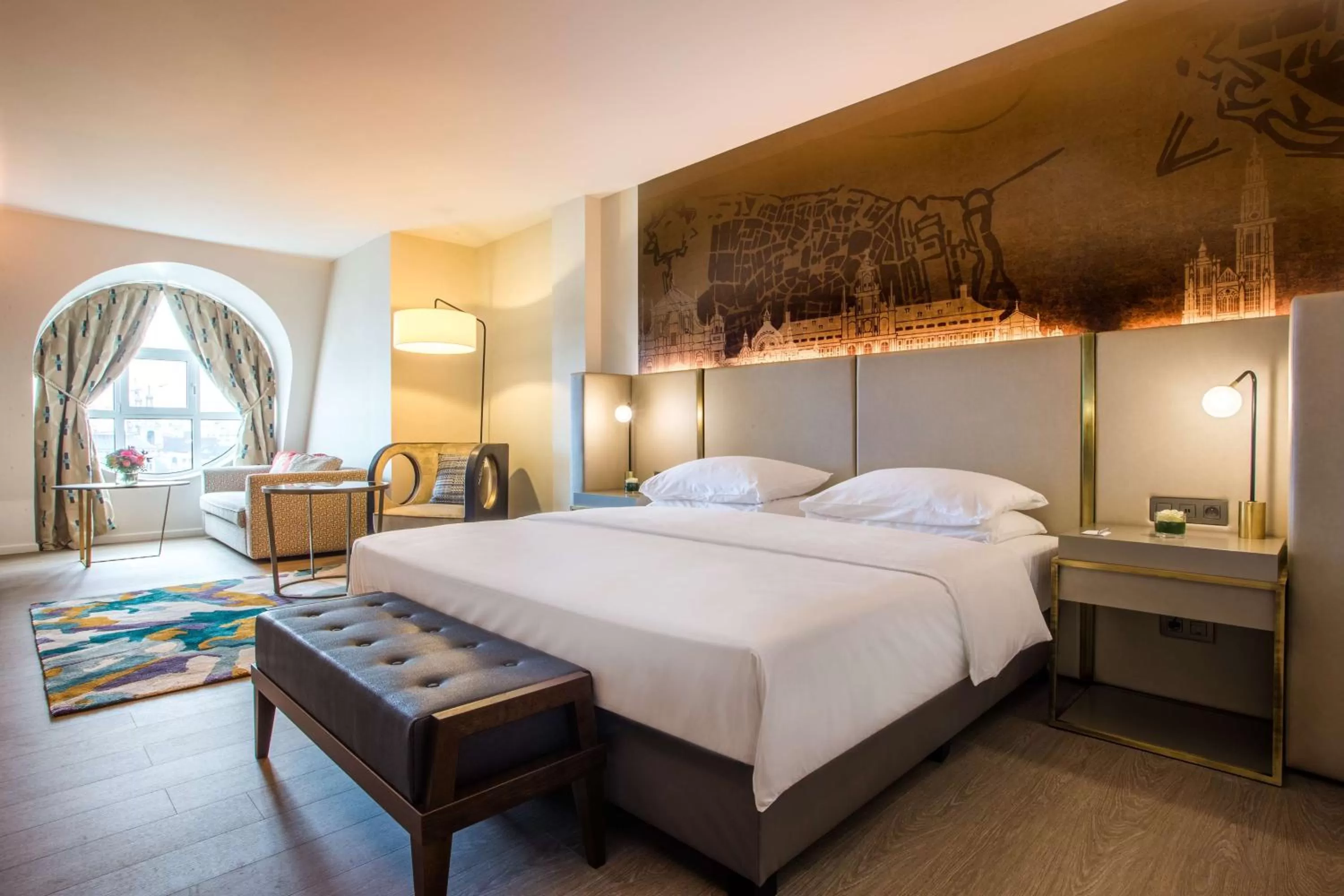 Junior Suite with City View in Radisson Blu Hotel, Antwerp City Centre