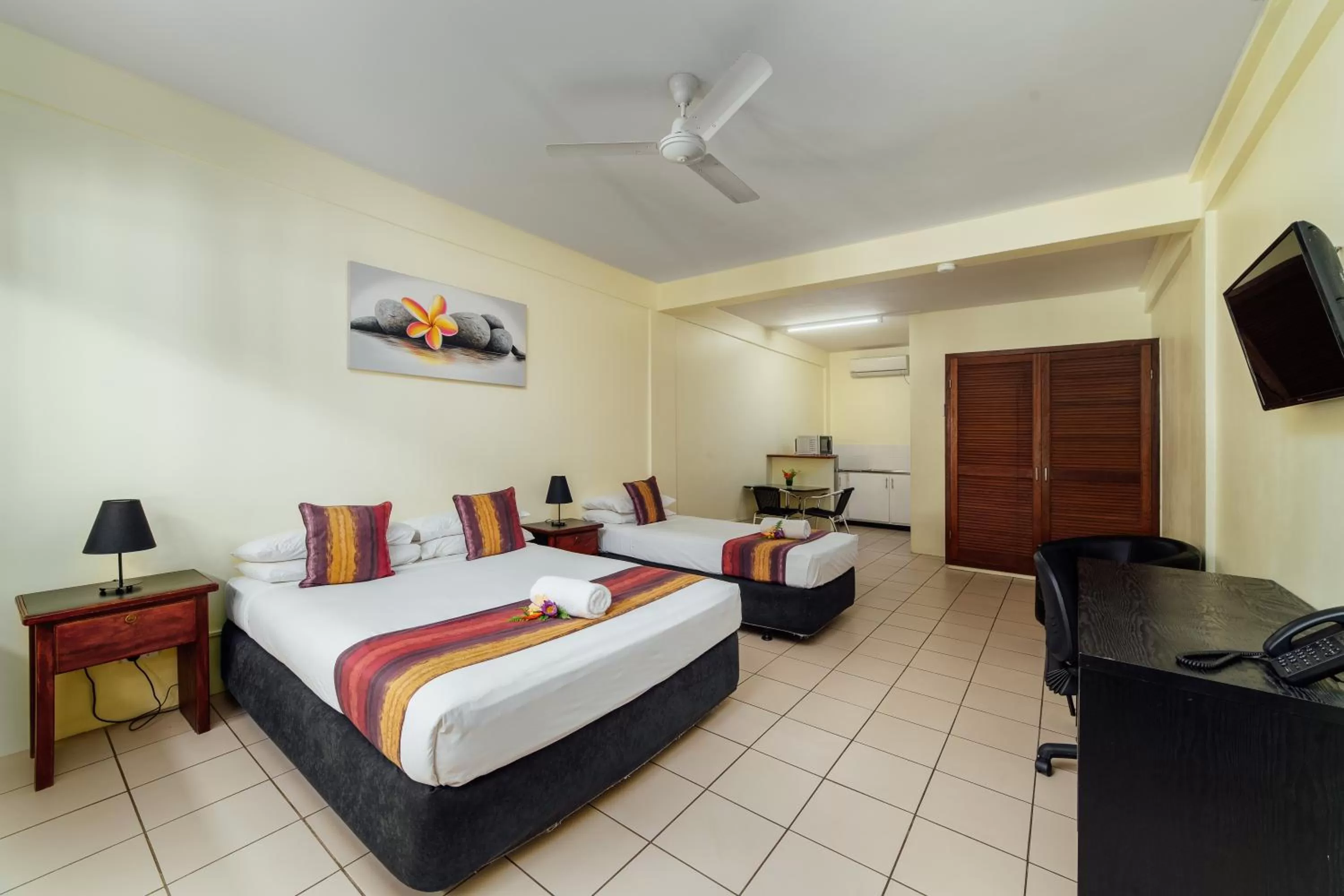 Standard Triple Studio (AC) in Kaiviti Motel